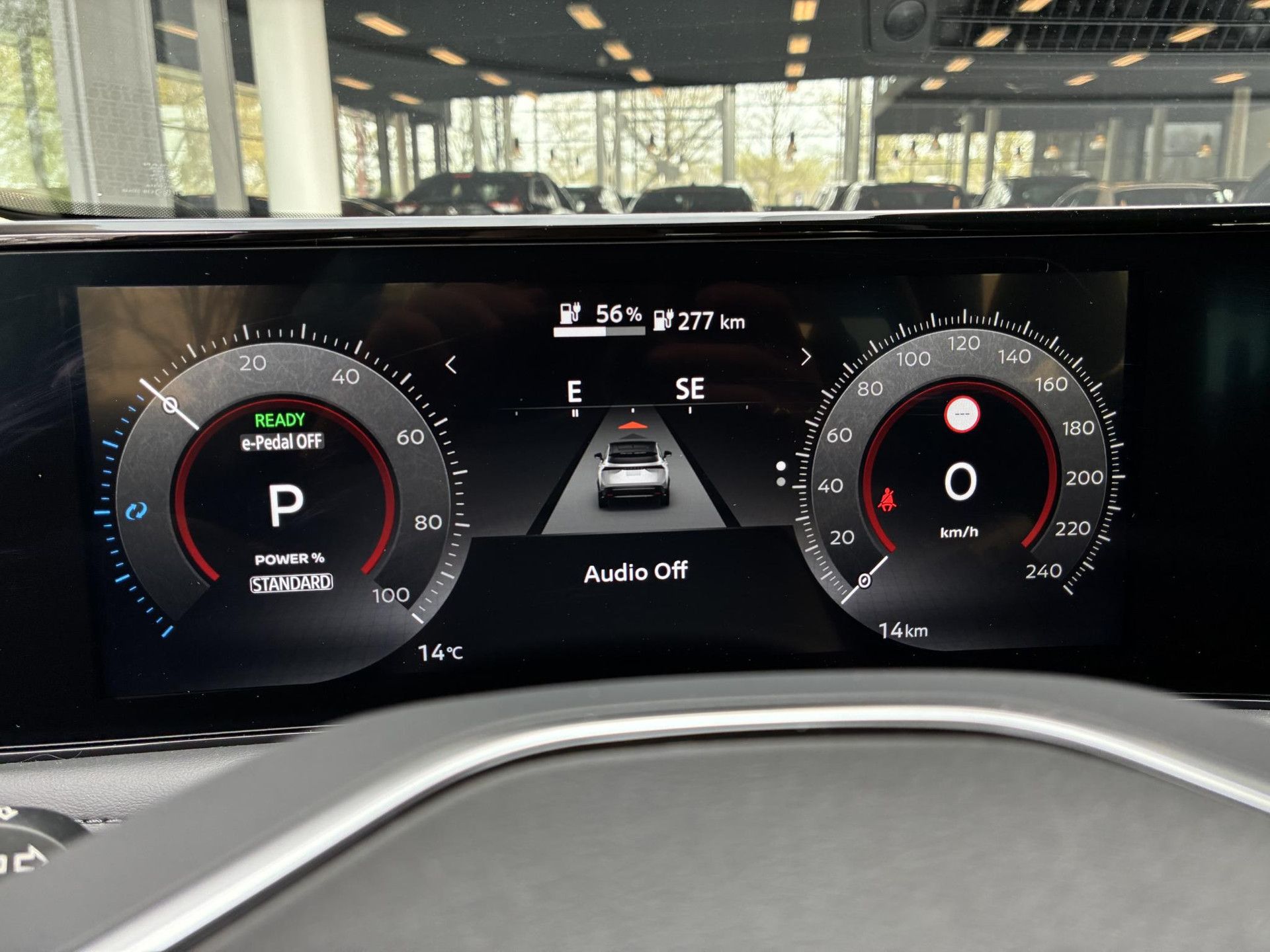 Nissan ARIYA – dashboard