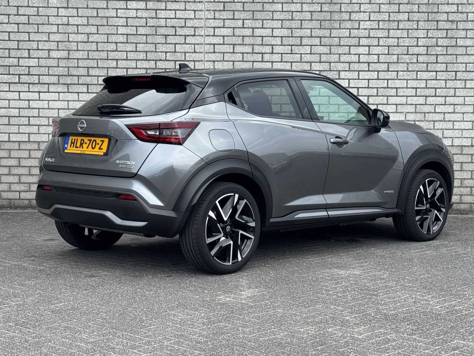 Nissan Juke met kenteken HLR-70-Z – achteraanzicht