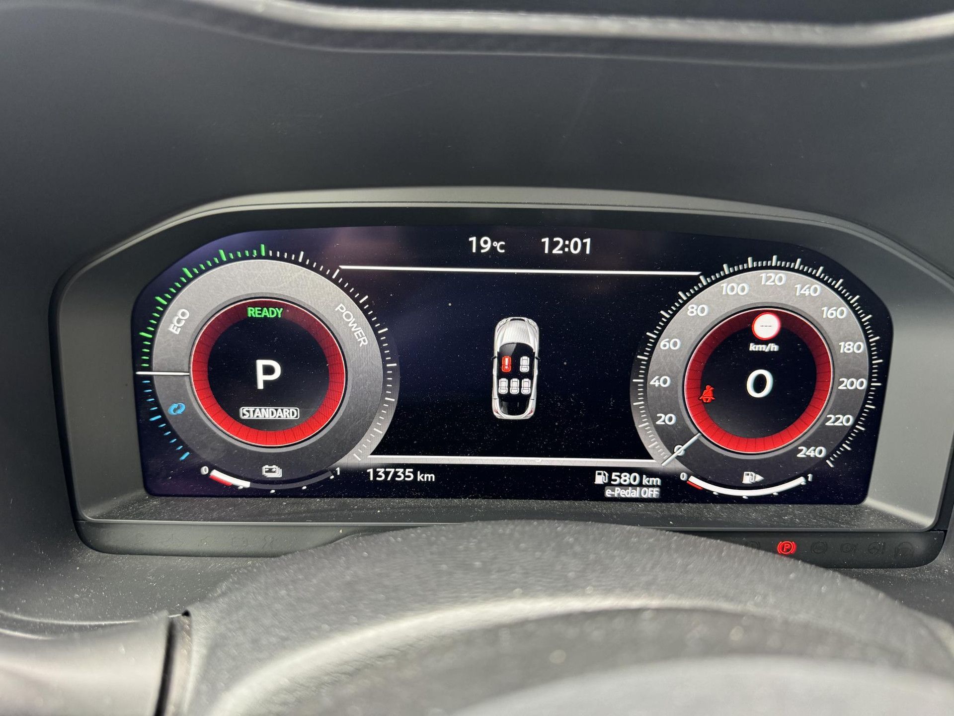 Nissan Juke met kenteken HLR-70-Z – dashboard