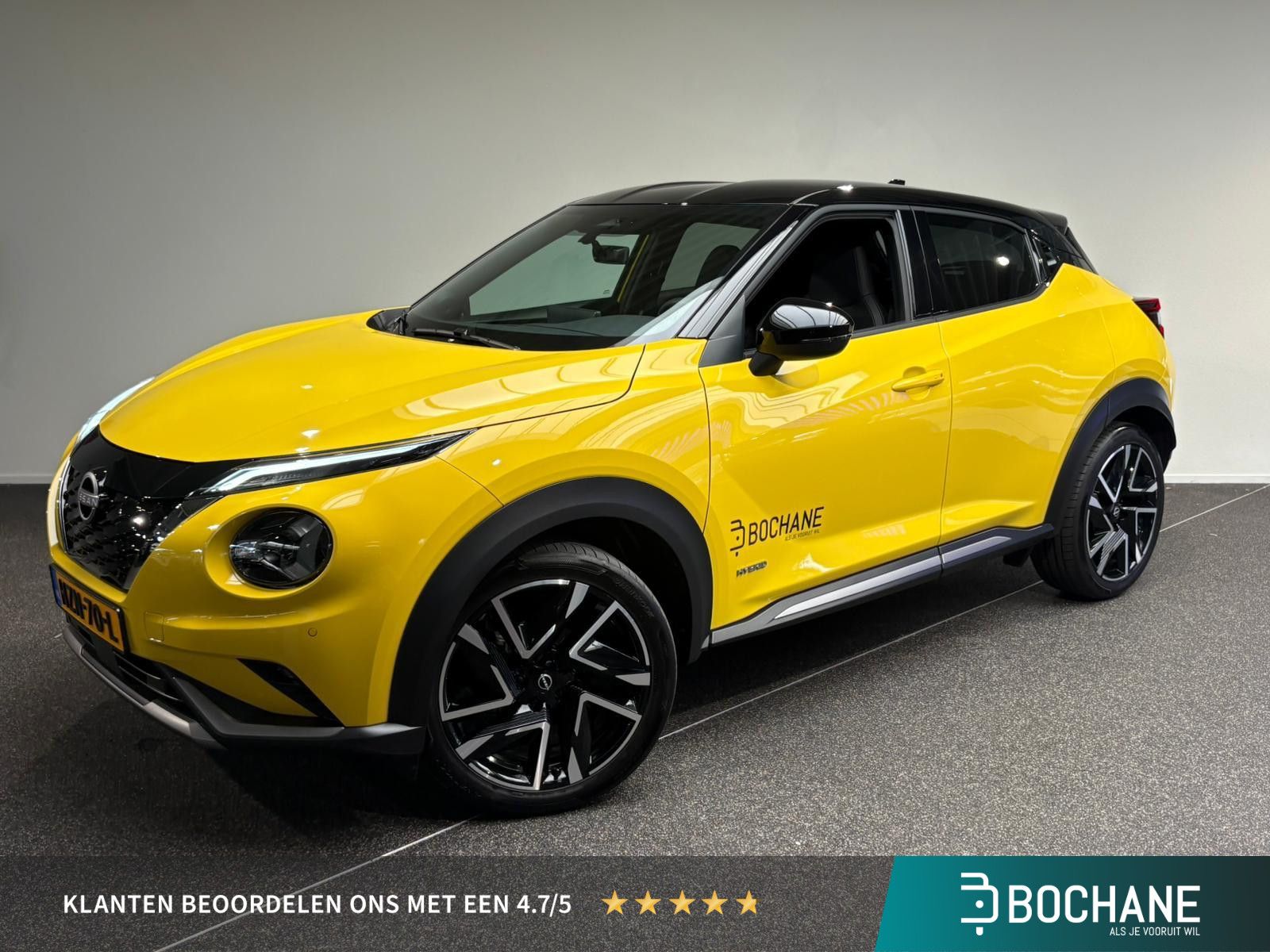 Nissan Juke met kenteken HZN-70-L – vooraanzicht