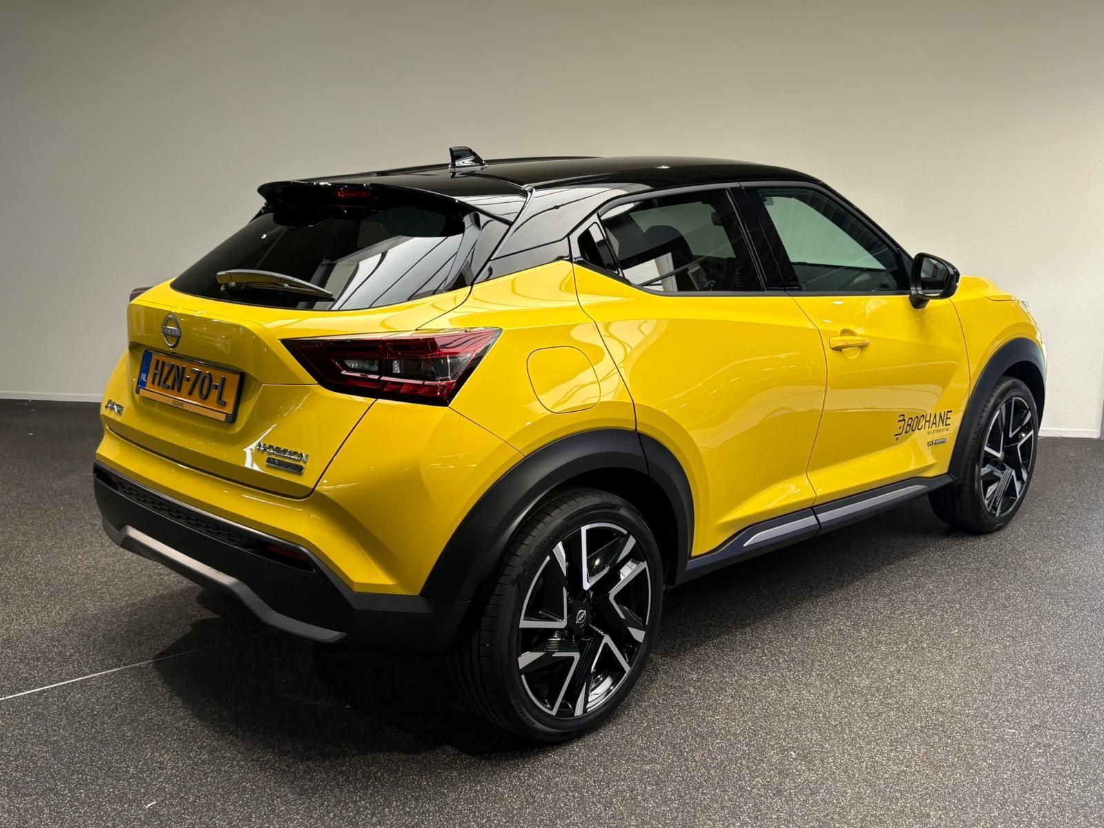 Nissan Juke met kenteken HZN-70-L – achteraanzicht