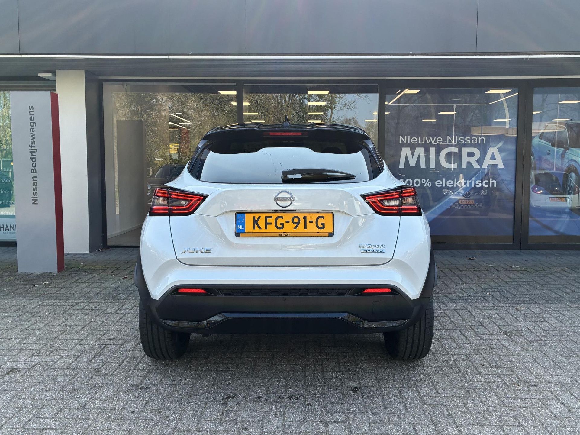 Nissan Juke met kenteken KFG-91-G – dashboard