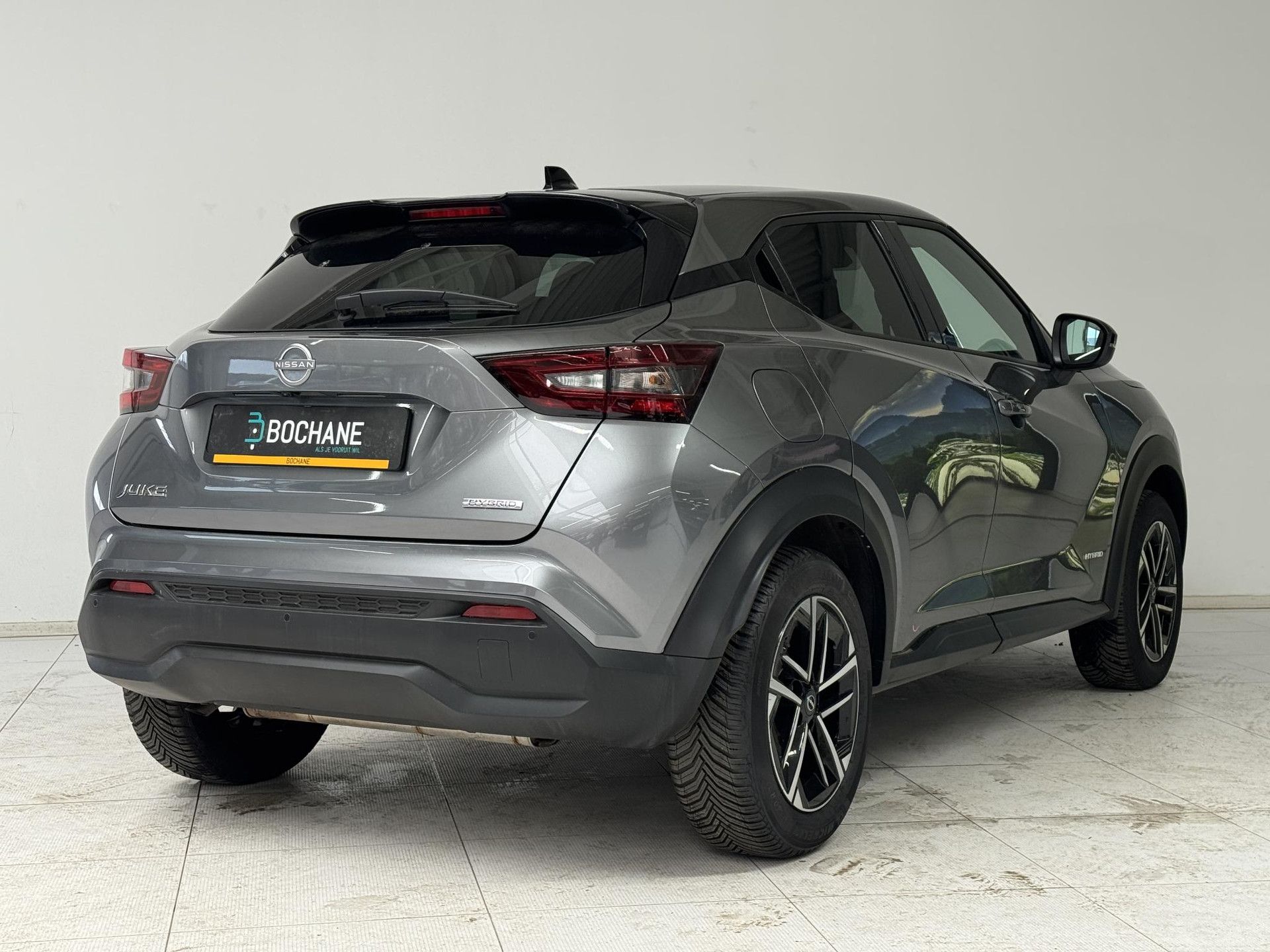 Nissan Juke met kenteken KLK-61-D – achteraanzicht