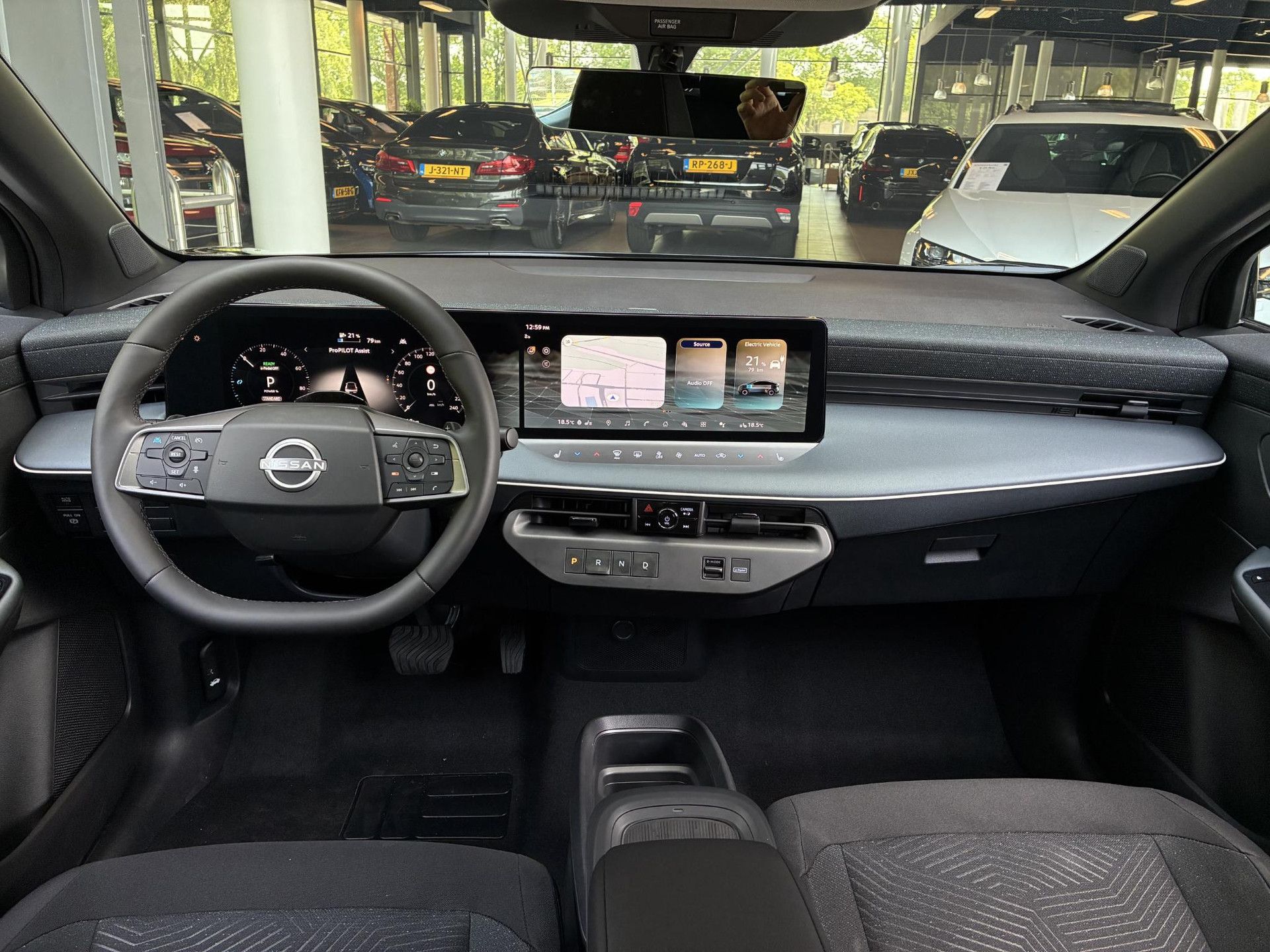 Nissan Leaf – interieur