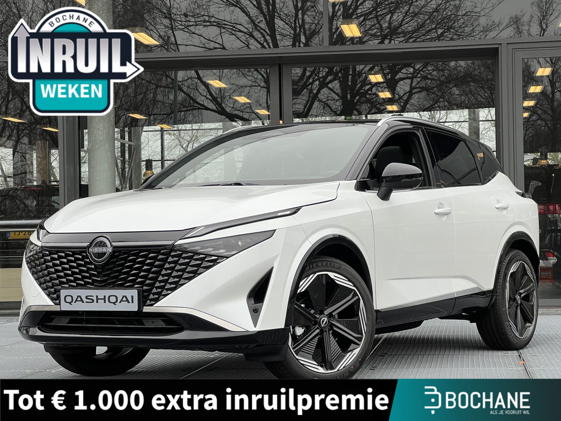 Nissan QASHQAI – vooraanzicht