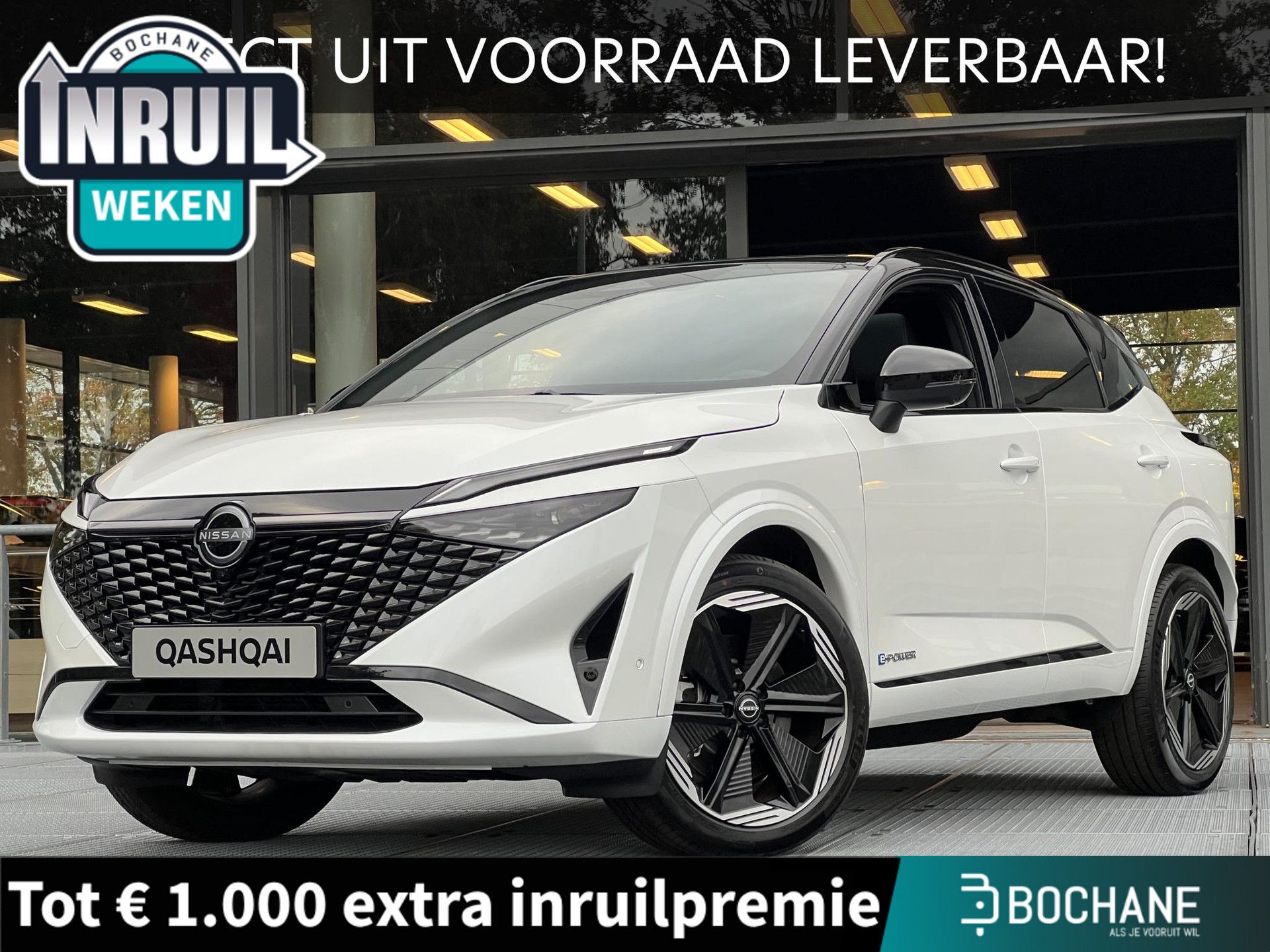Nissan QASHQAI – vooraanzicht