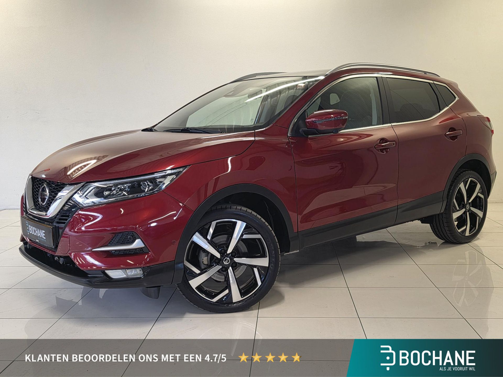 Nissan QASHQAI met kenteken H-069-LS – vooraanzicht