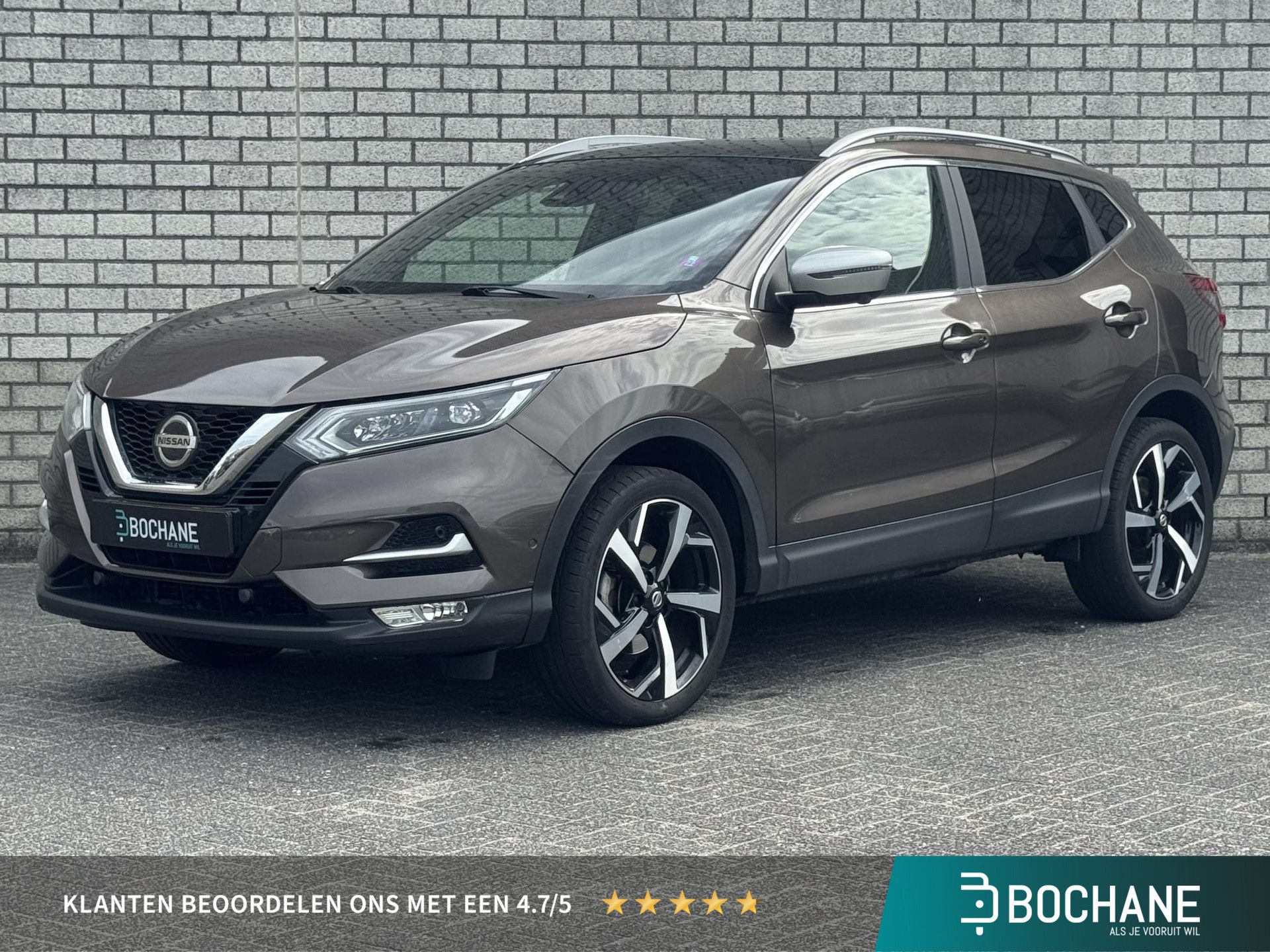 Nissan QASHQAI met kenteken J-939-BX – vooraanzicht