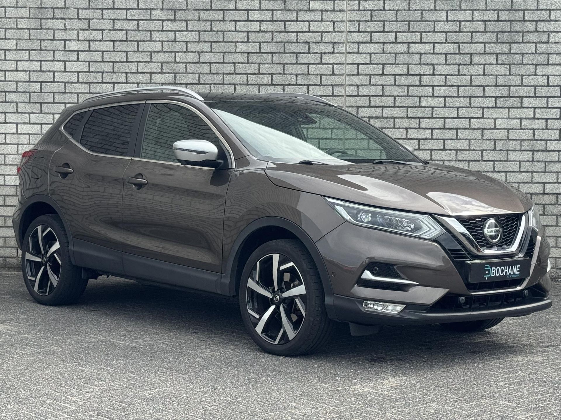 Nissan QASHQAI met kenteken J-939-BX – detailfoto