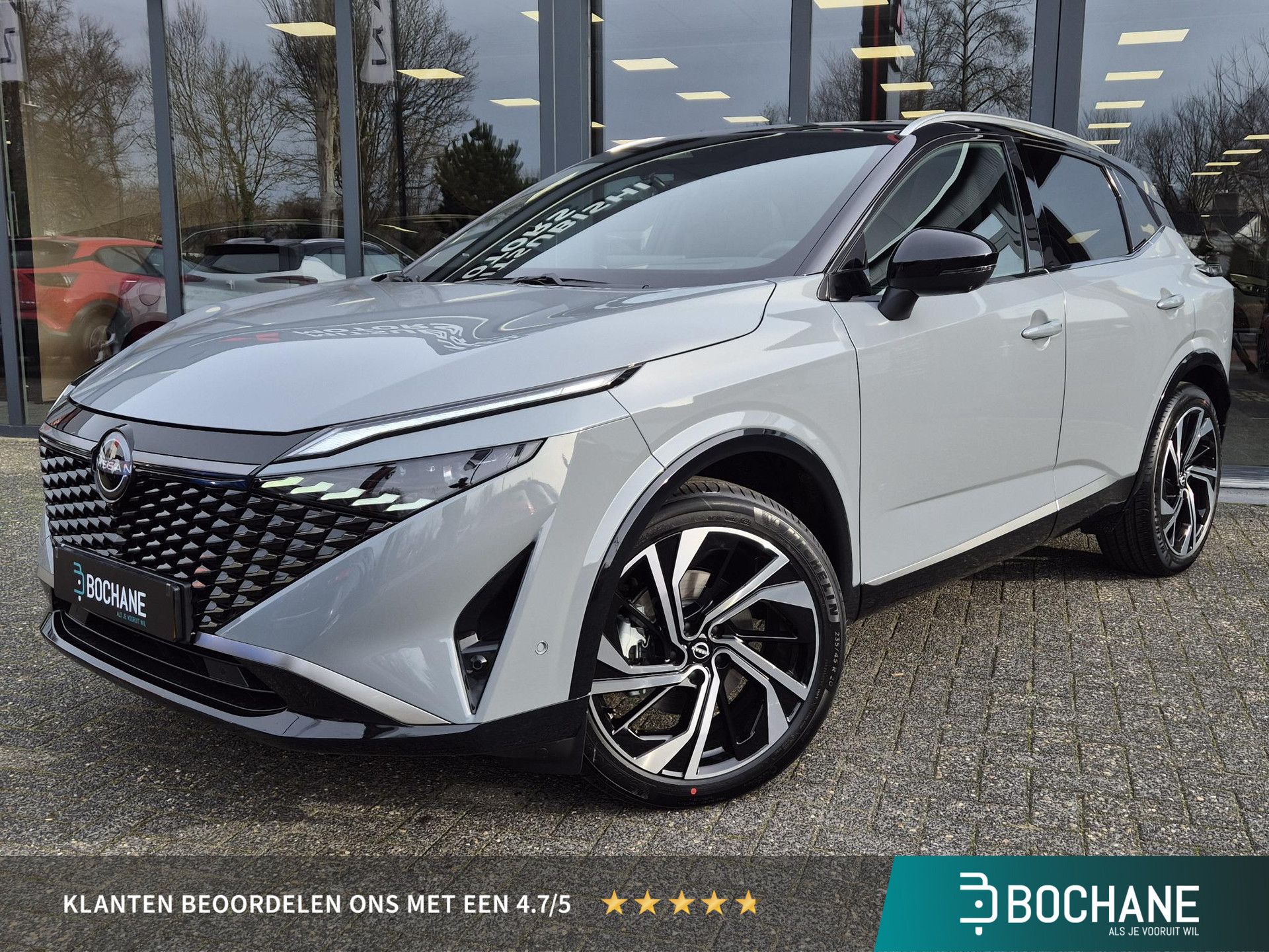 Nissan QASHQAI met kenteken JVF-52-S – vooraanzicht