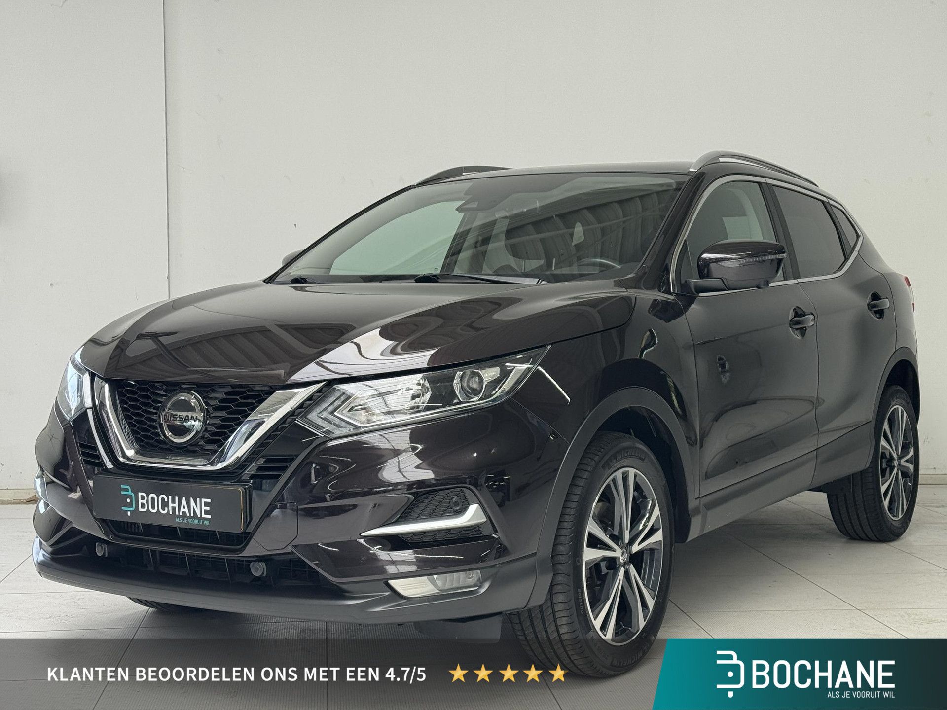 Nissan QASHQAI met kenteken K-280-RD – vooraanzicht