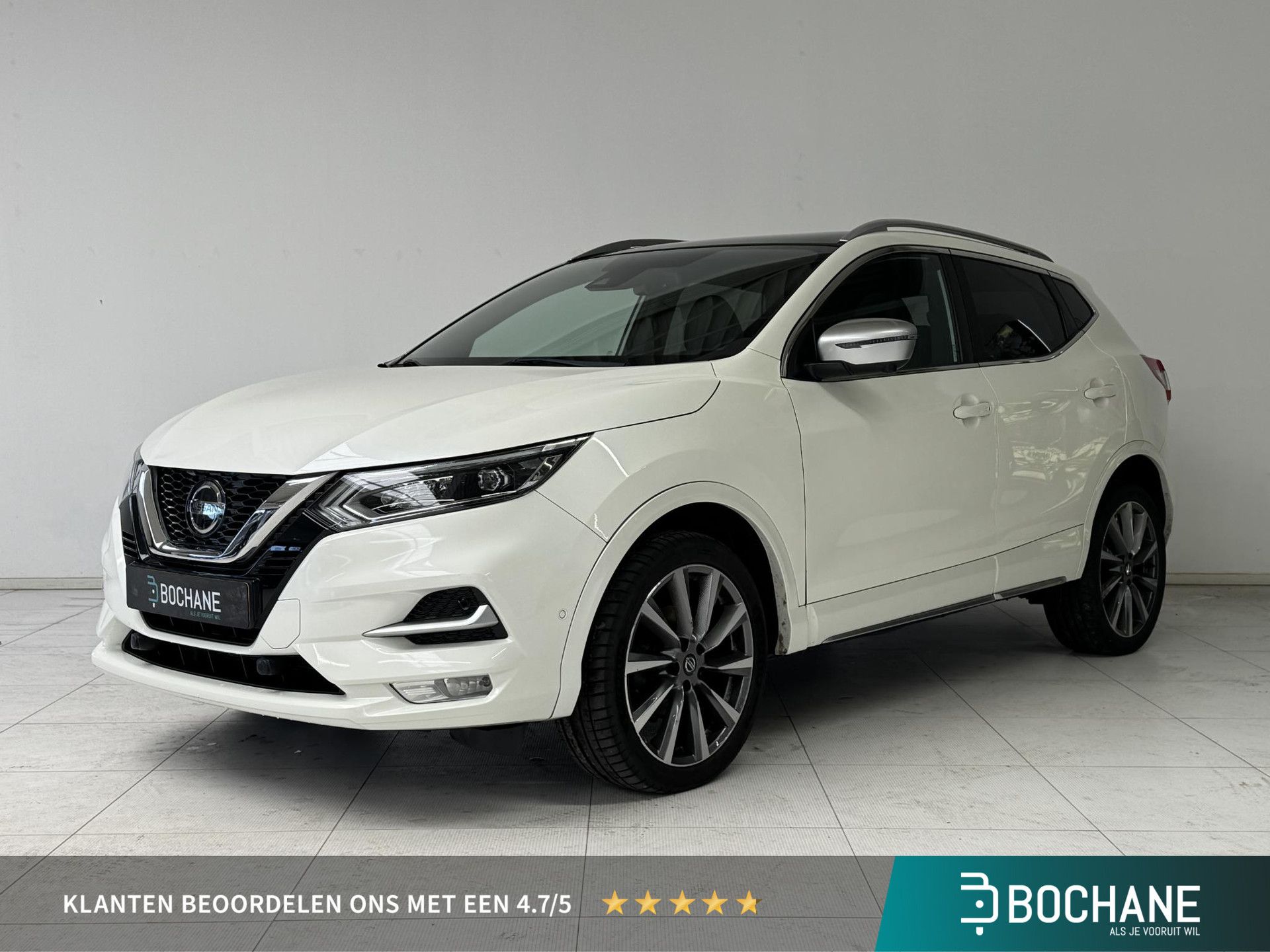 Nissan QASHQAI met kenteken K-397-LB – vooraanzicht