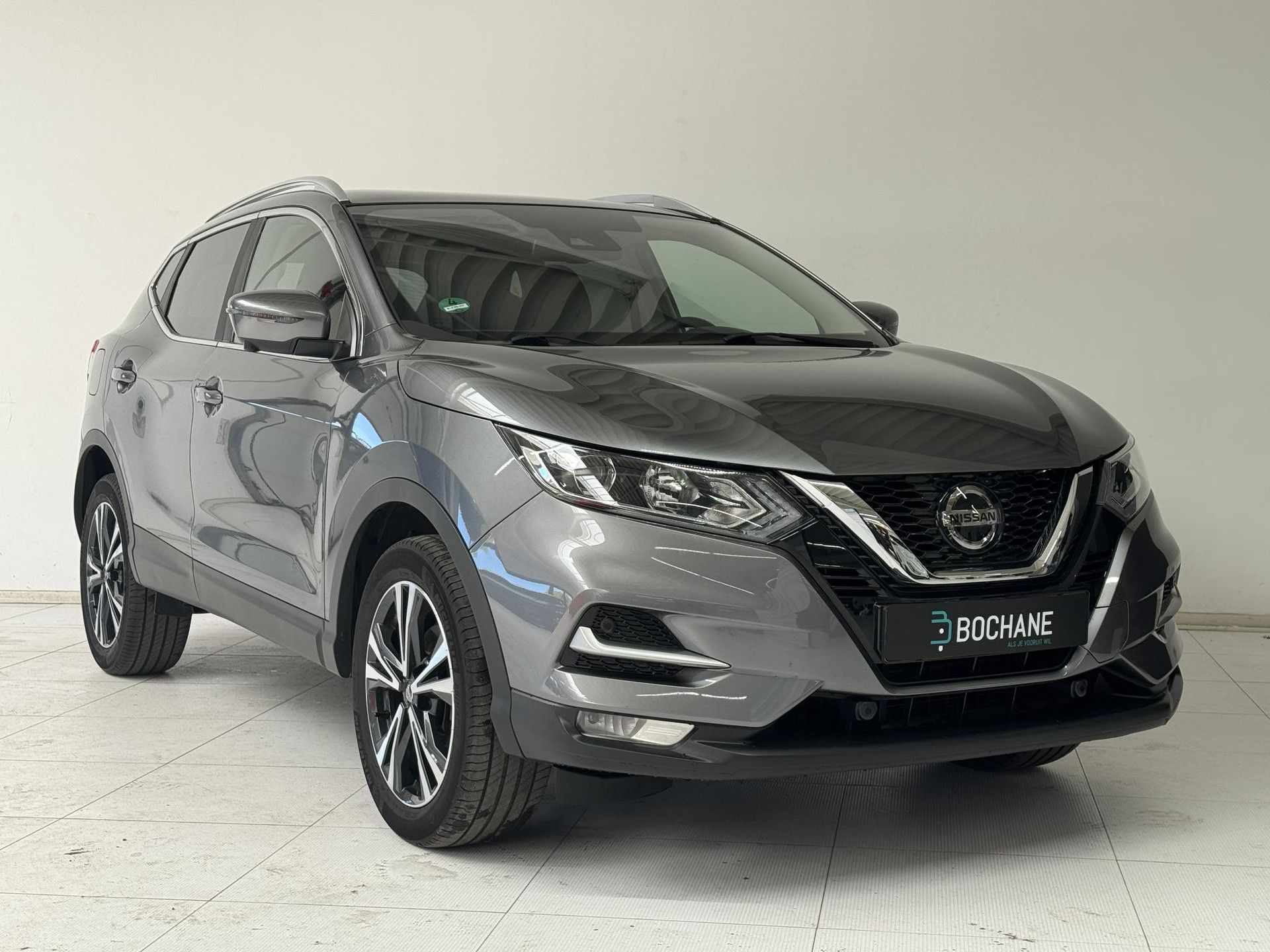 Nissan QASHQAI met kenteken K-435-XF – detailfoto