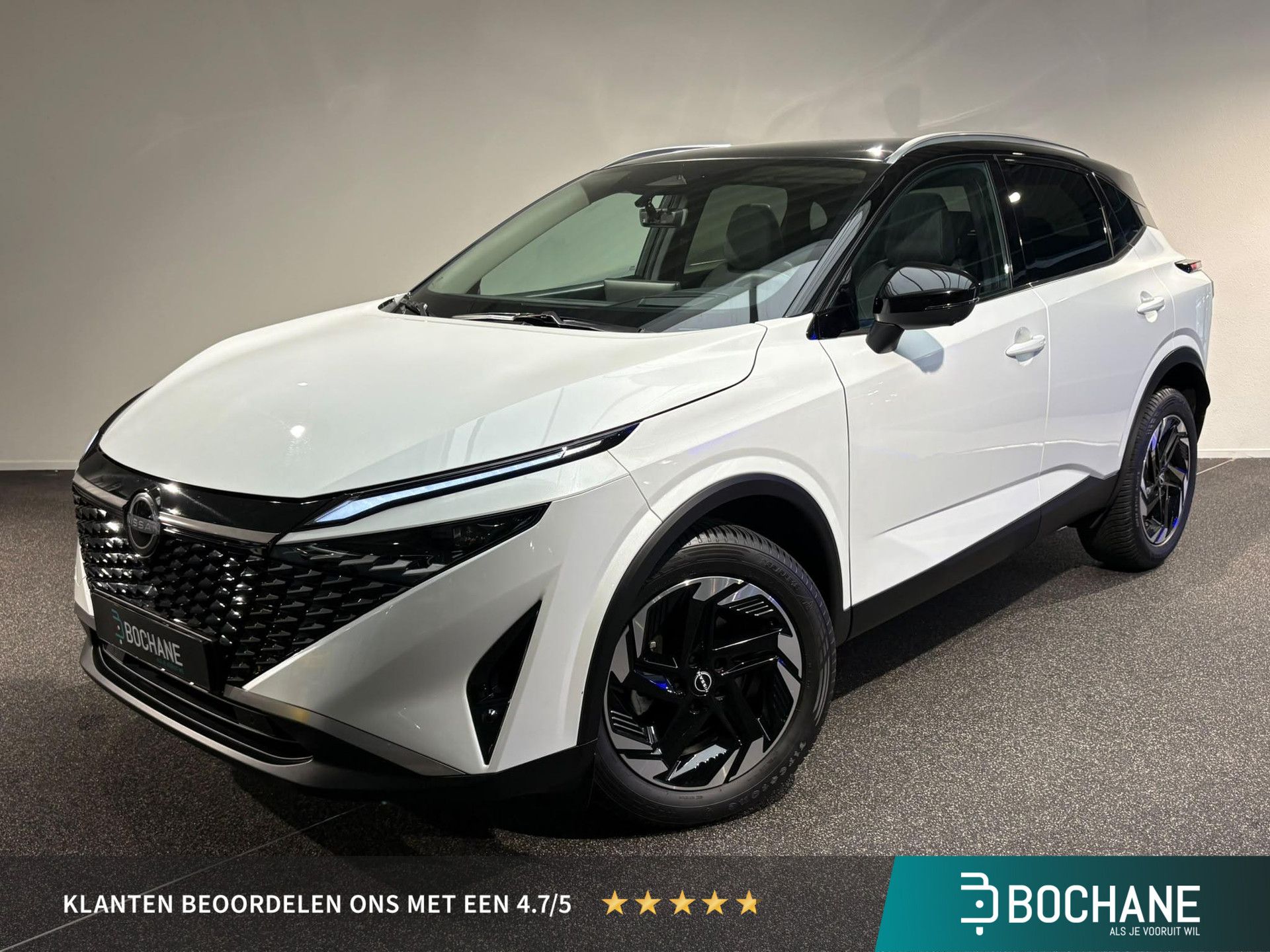 Nissan QASHQAI met kenteken KHV-61-B – vooraanzicht