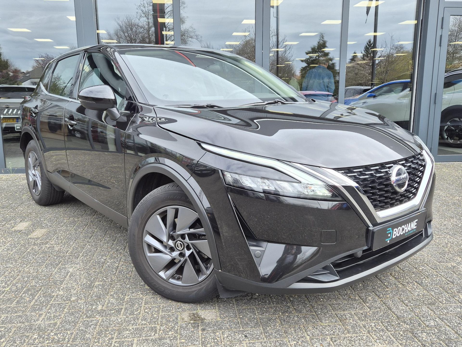 Nissan QASHQAI met kenteken P-480-JG – detailfoto