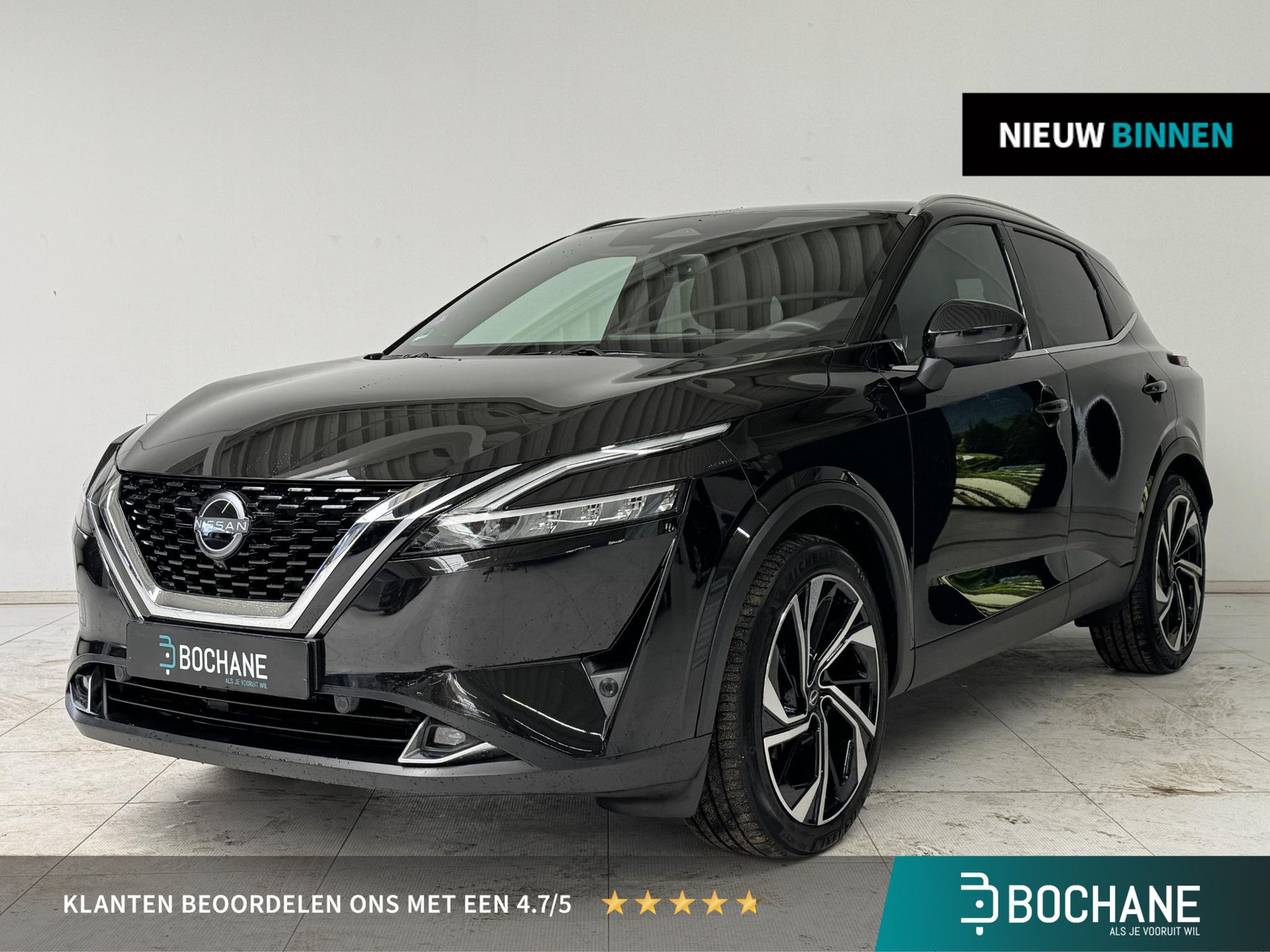 Nissan QASHQAI met kenteken S-049-HR – vooraanzicht