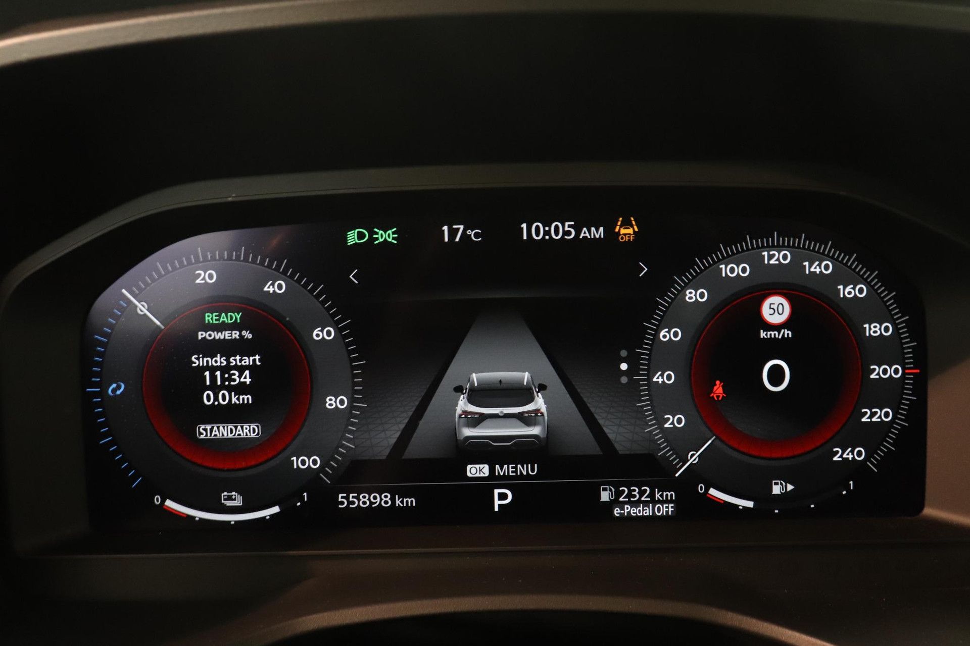 Nissan QASHQAI met kenteken S-556-TS – dashboard