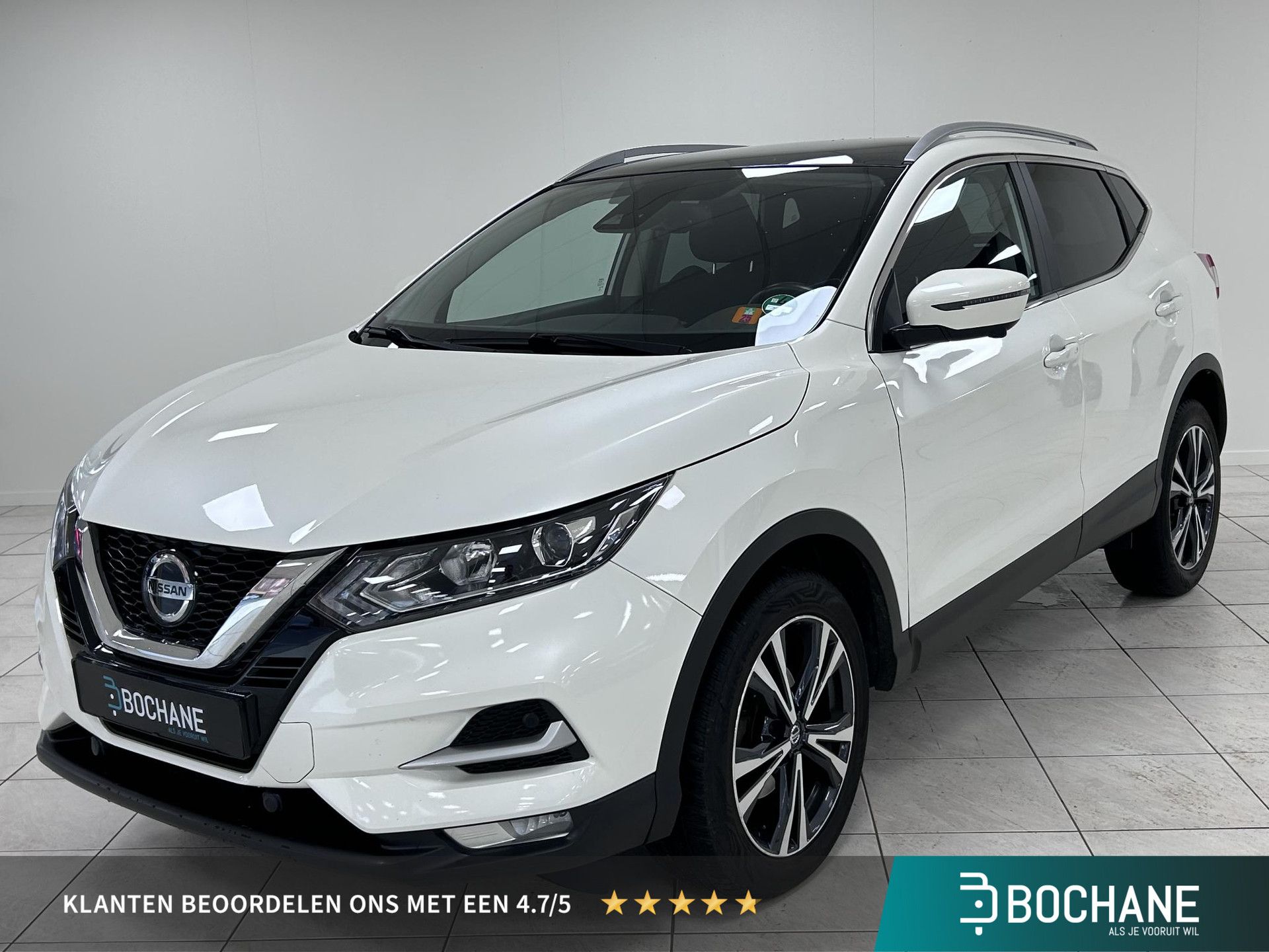 Nissan QASHQAI met kenteken X-175-GJ – vooraanzicht