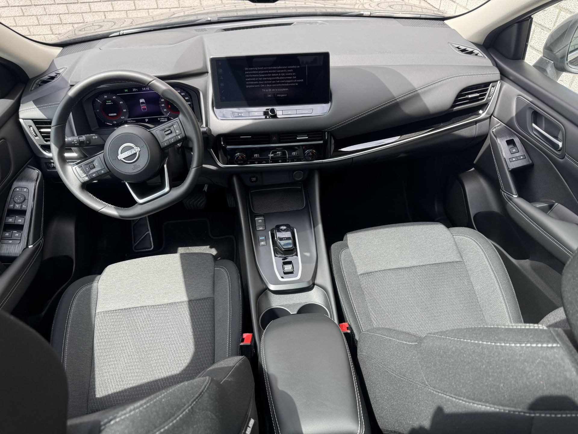 Nissan QASHQAI met kenteken Z-882-JK – interieur