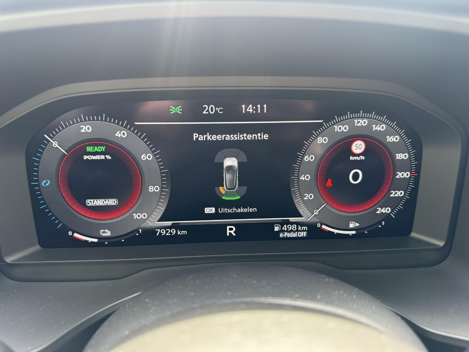 Nissan QASHQAI met kenteken Z-882-JK – dashboard