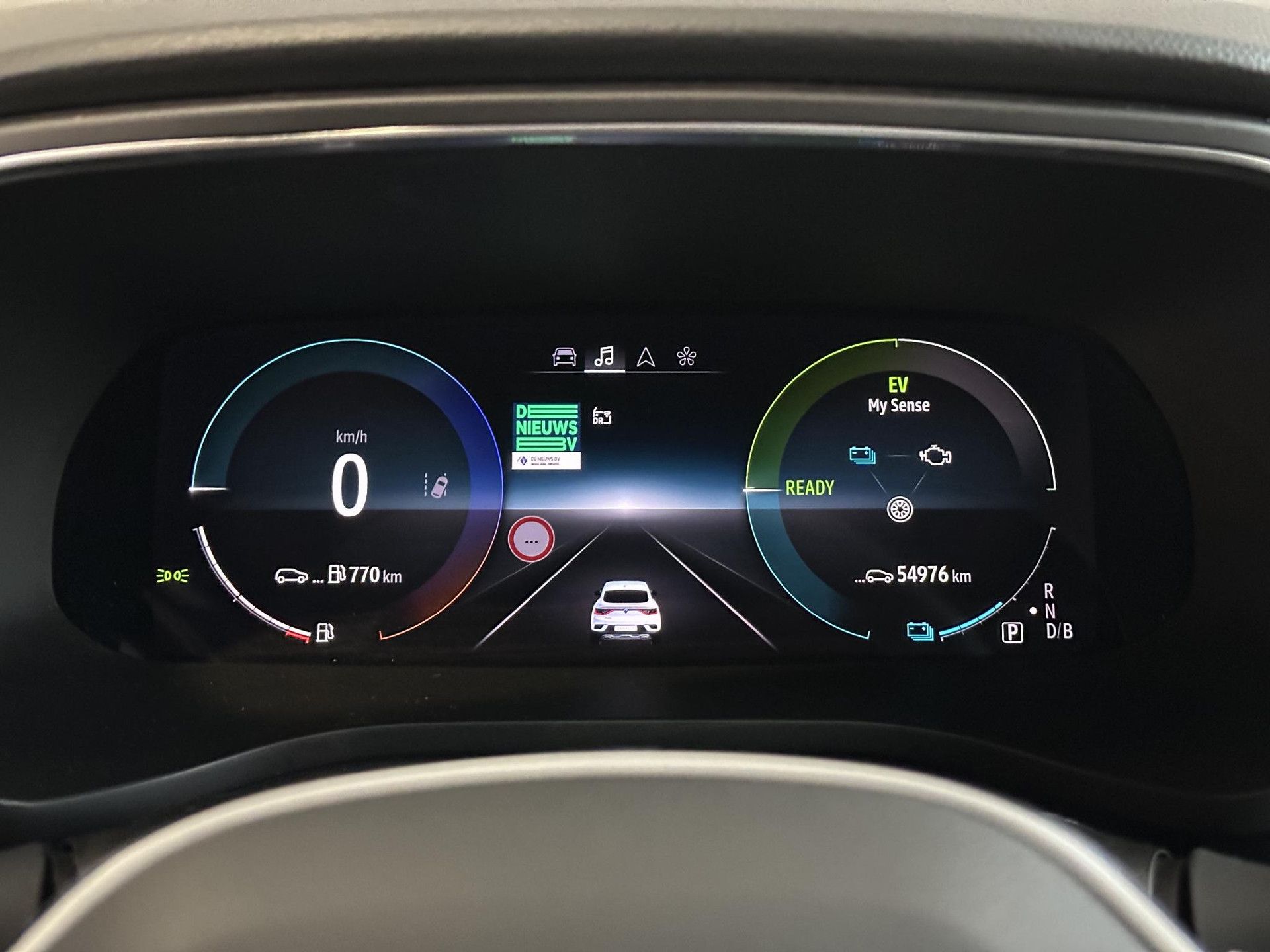 Renault Arkana met kenteken GBK-41-S – dashboard