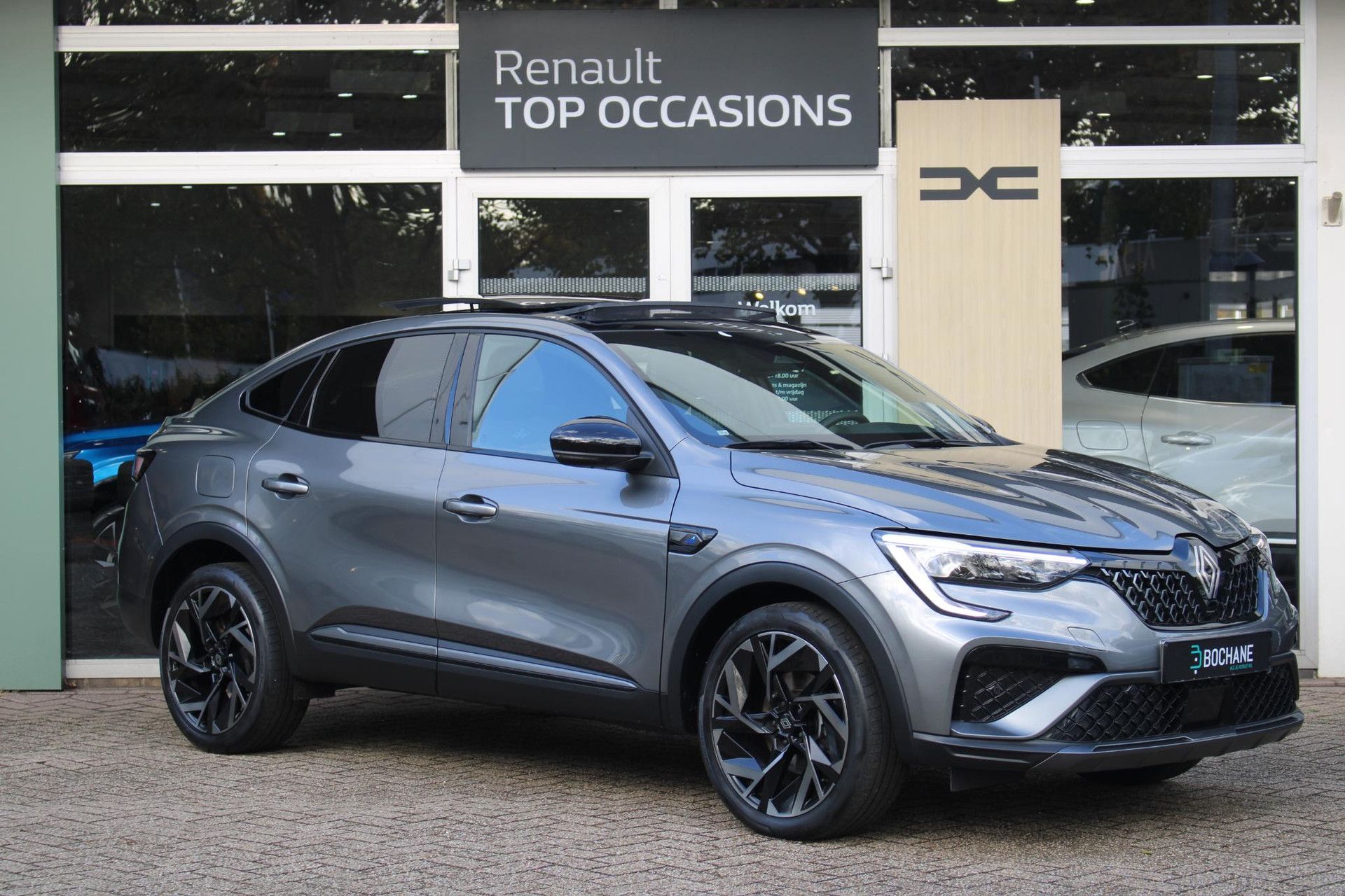 Renault Arkana met kenteken GFP-29-X – detailfoto