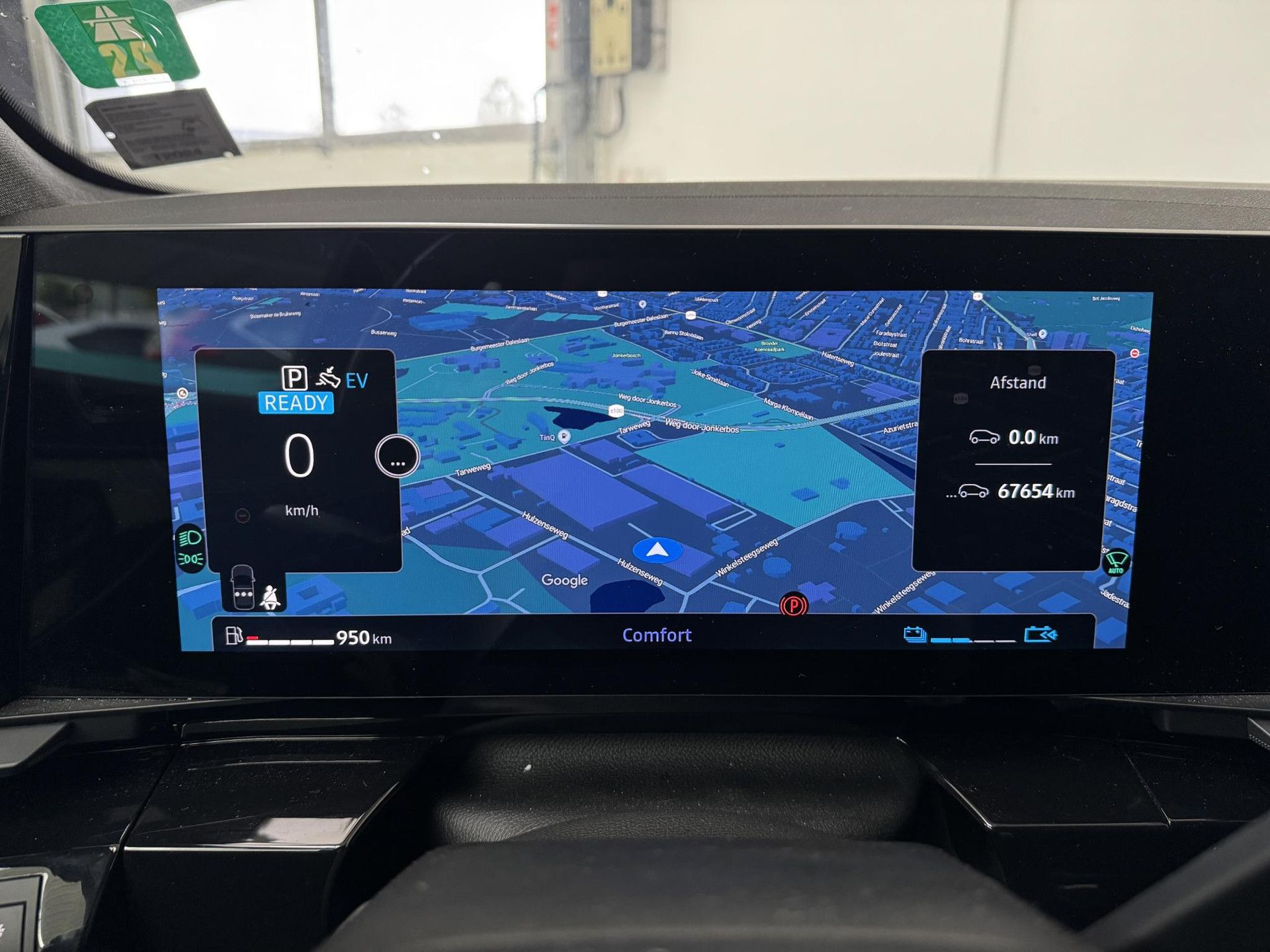 Renault Austral met kenteken T-105-DX – dashboard