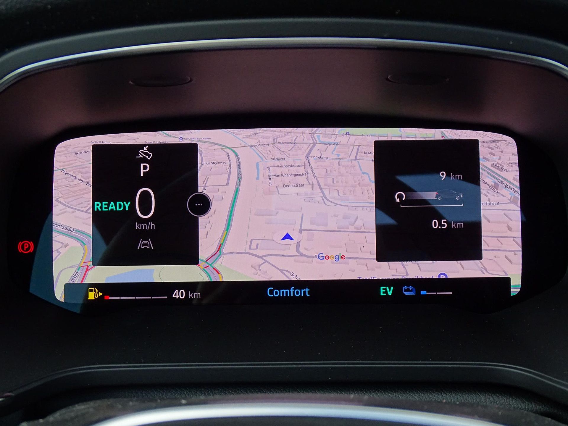 Renault Captur – dashboard
