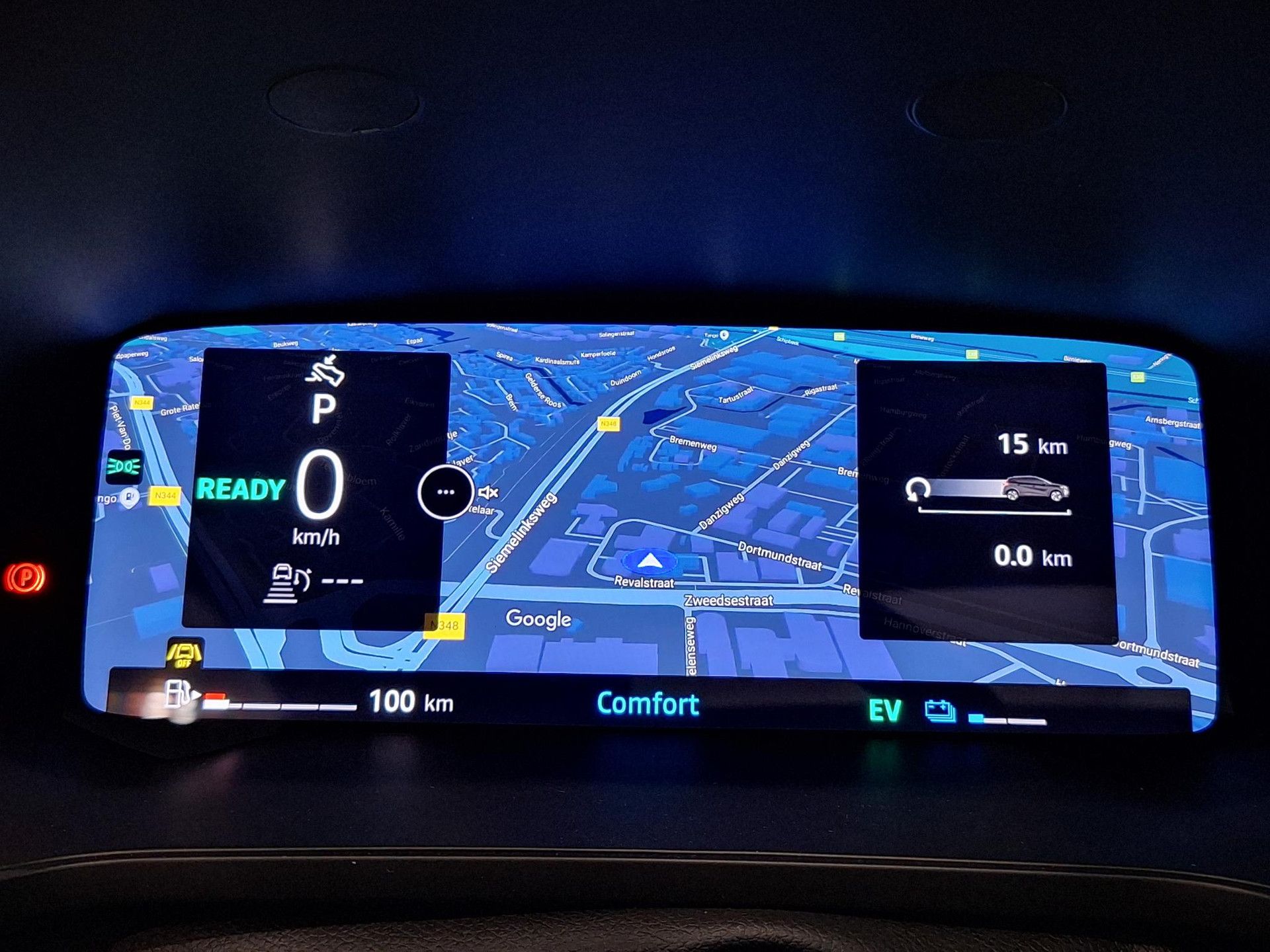 Renault Captur – dashboard