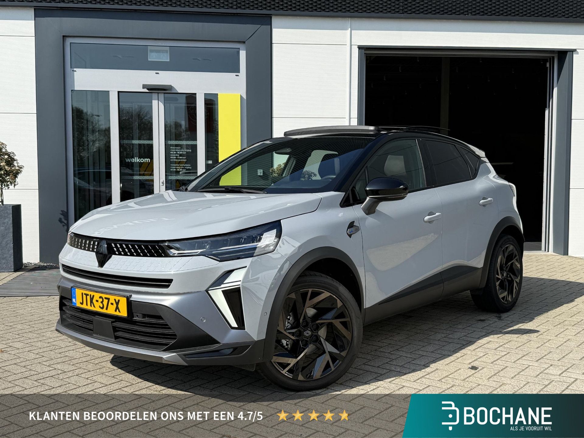 Renault Captur met kenteken JTK-37-X – vooraanzicht