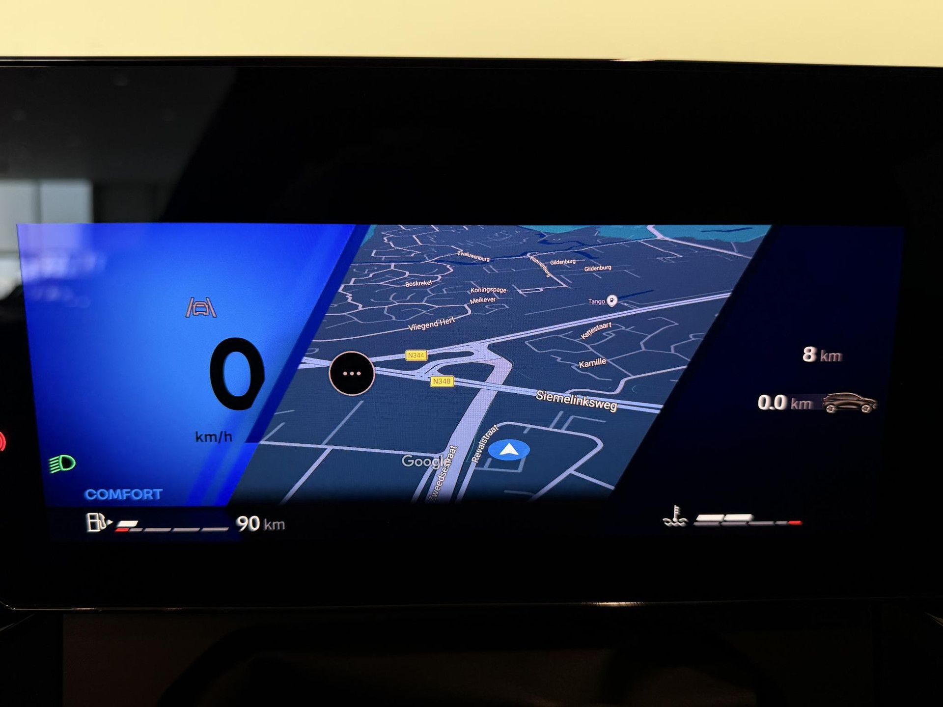Renault Clio – dashboard