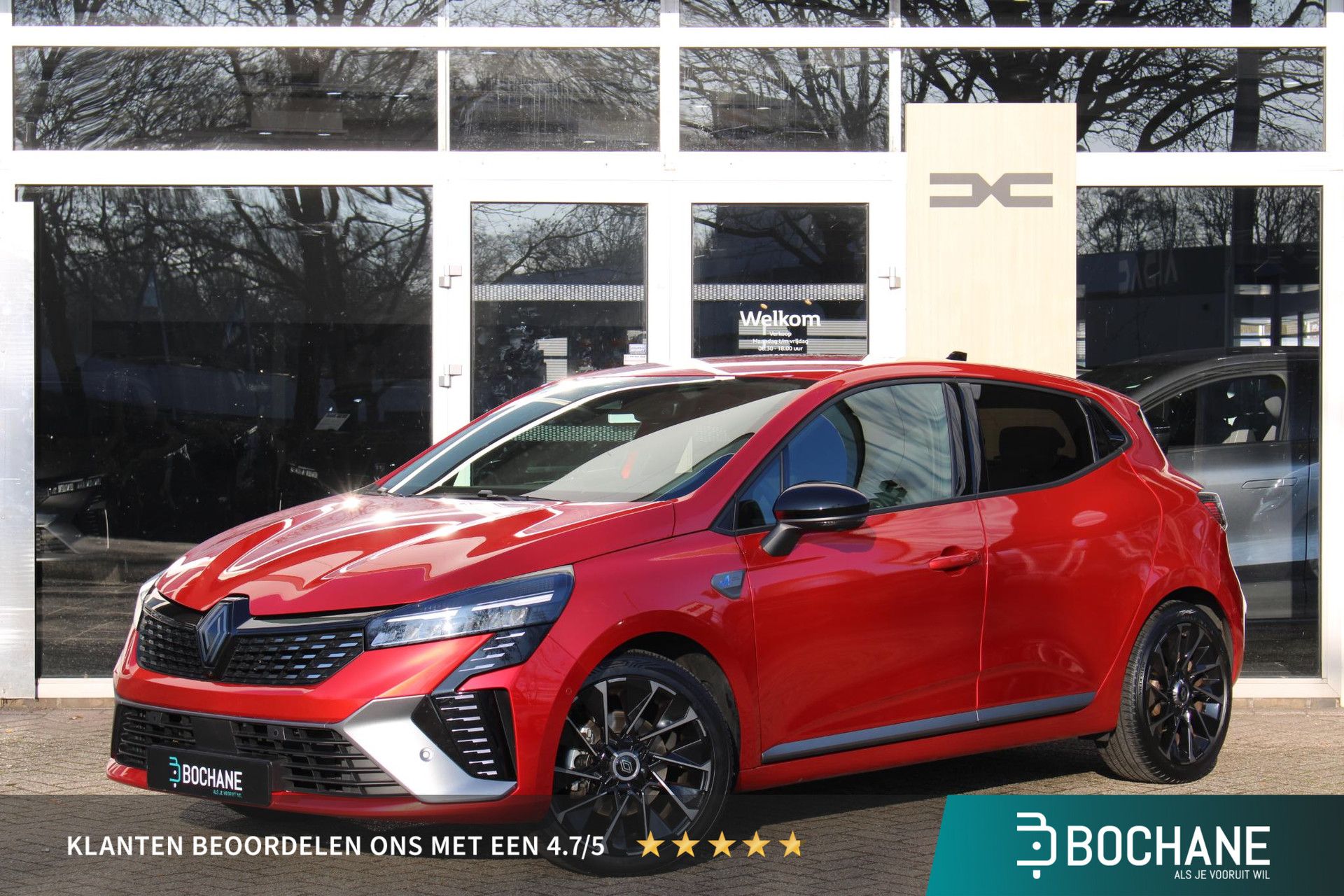 Renault Clio met kenteken GBZ-31-F – vooraanzicht