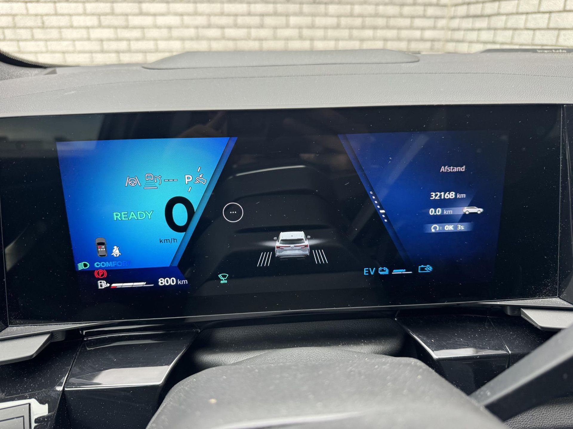 Renault Espace met kenteken JDB-67-R – dashboard