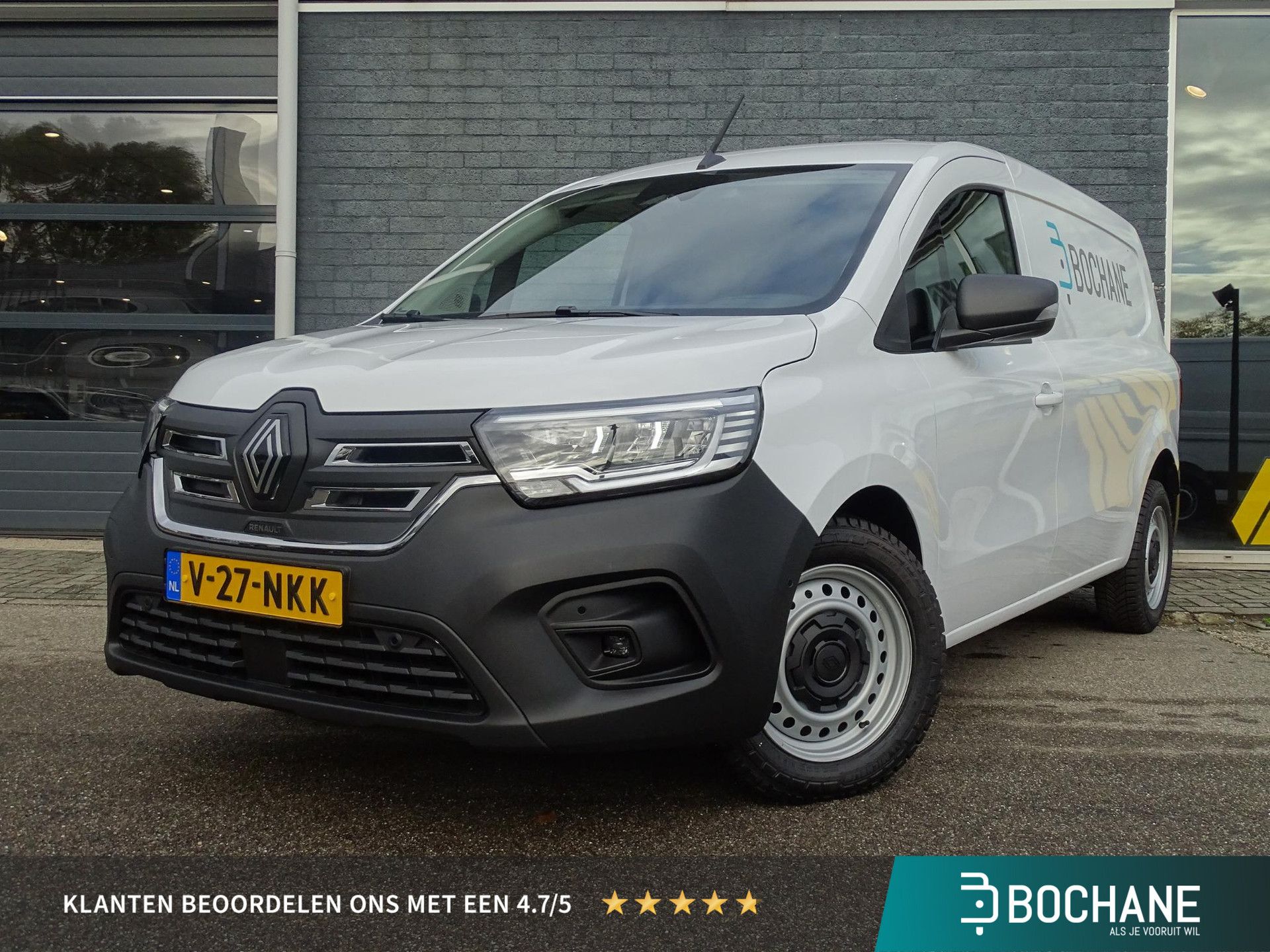 Renault Kangoo met kenteken V-27-NKK – vooraanzicht