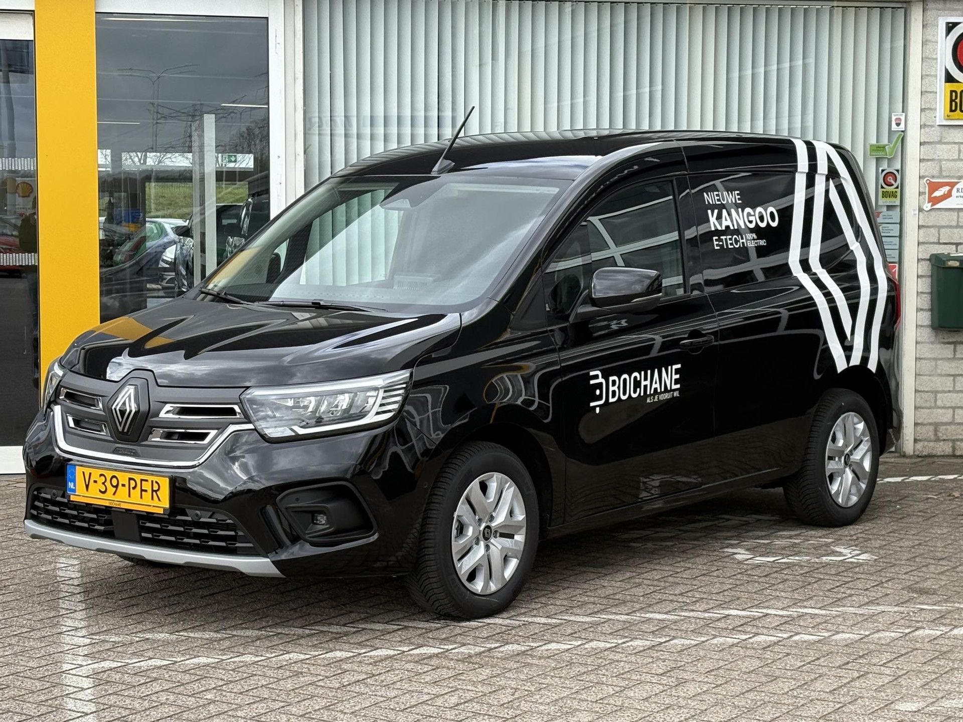Renault Kangoo met kenteken V-39-PFR – dashboard