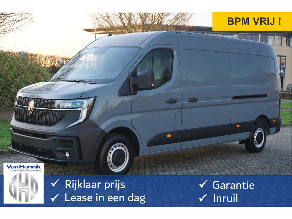 Renault Master – vooraanzicht