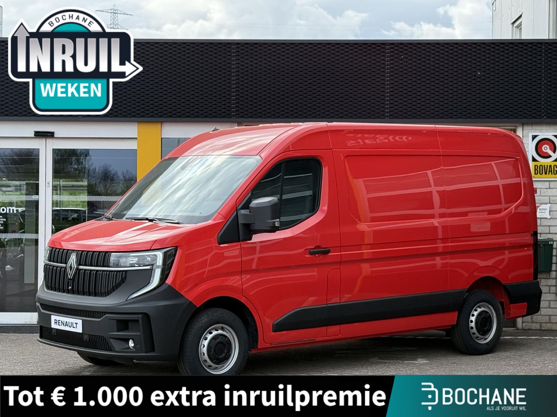 Renault Master – vooraanzicht