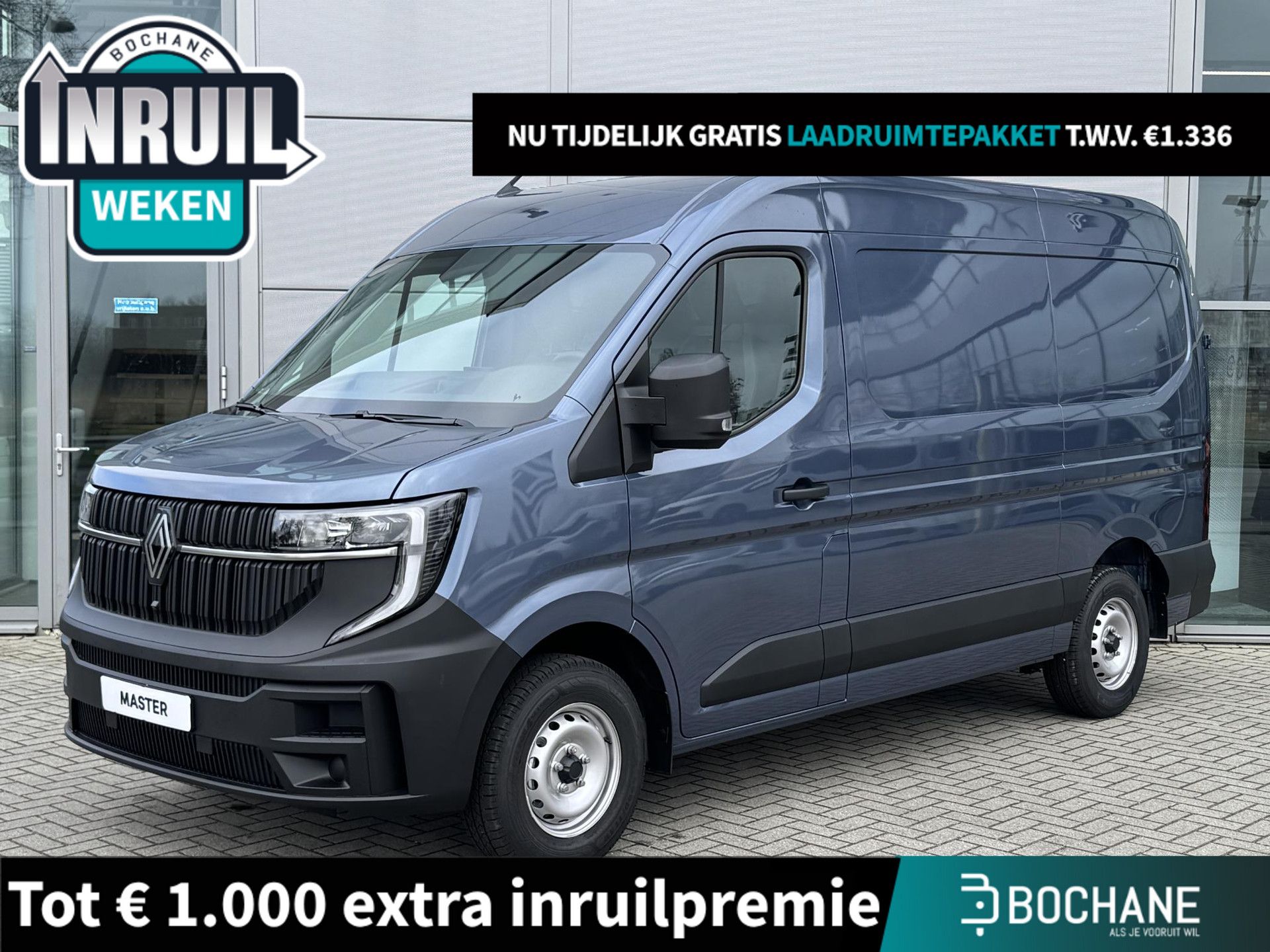 Renault Master met kenteken V-26-KRJ – vooraanzicht