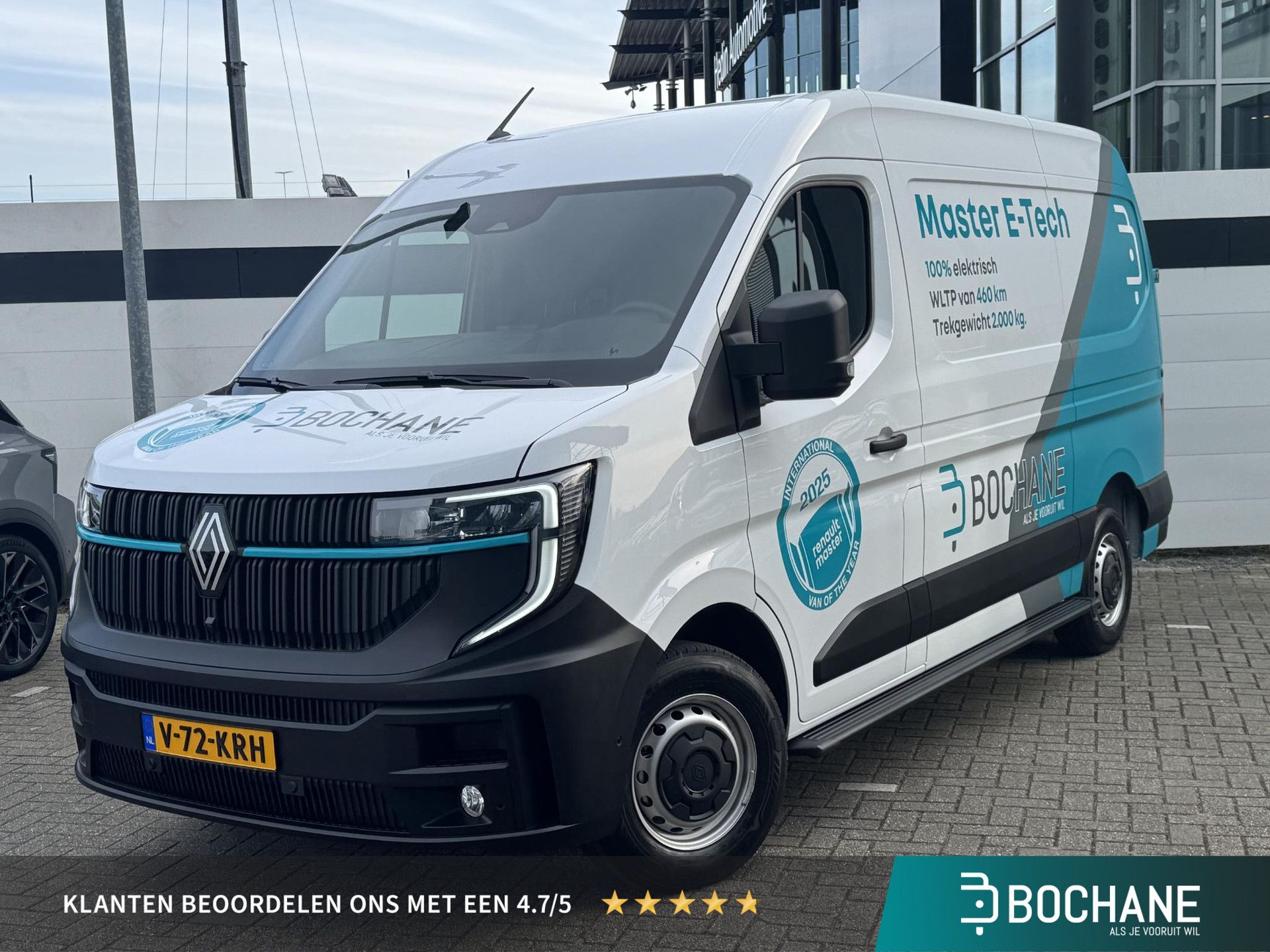Renault Master met kenteken V-72-KRH – vooraanzicht