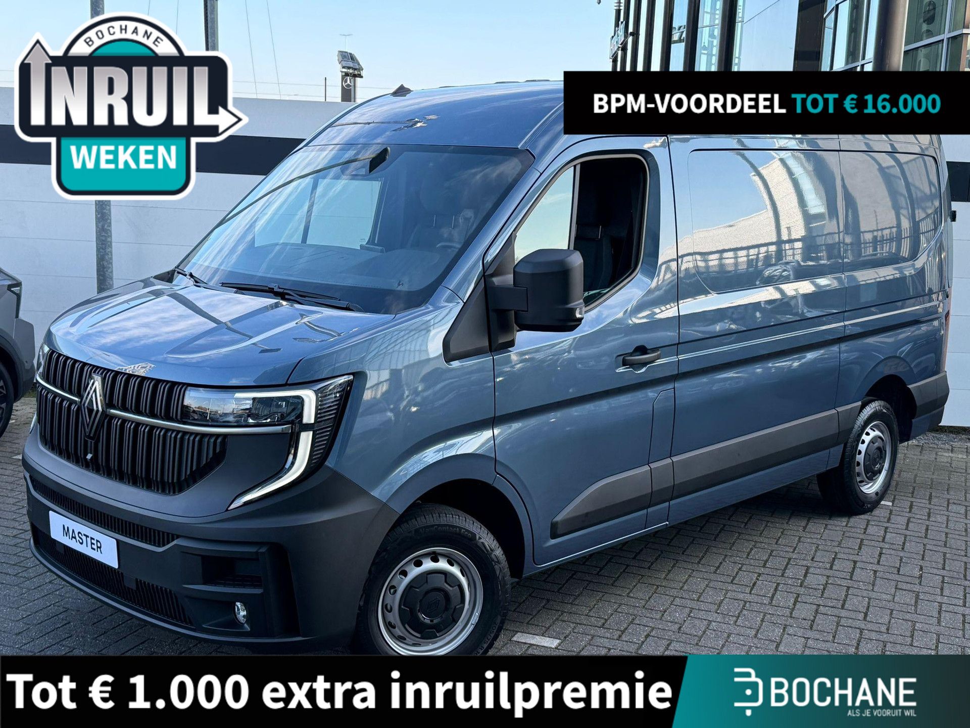 Renault Master met kenteken V-86-KRH – vooraanzicht