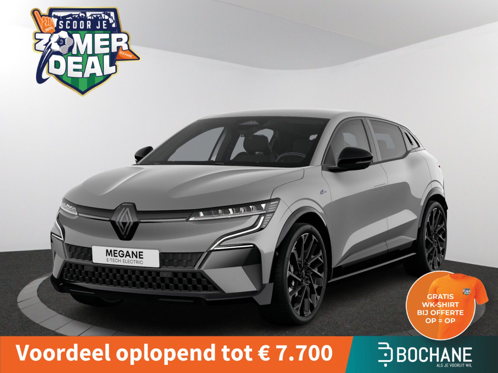 Renault MeganeE-Tech – vooraanzicht
