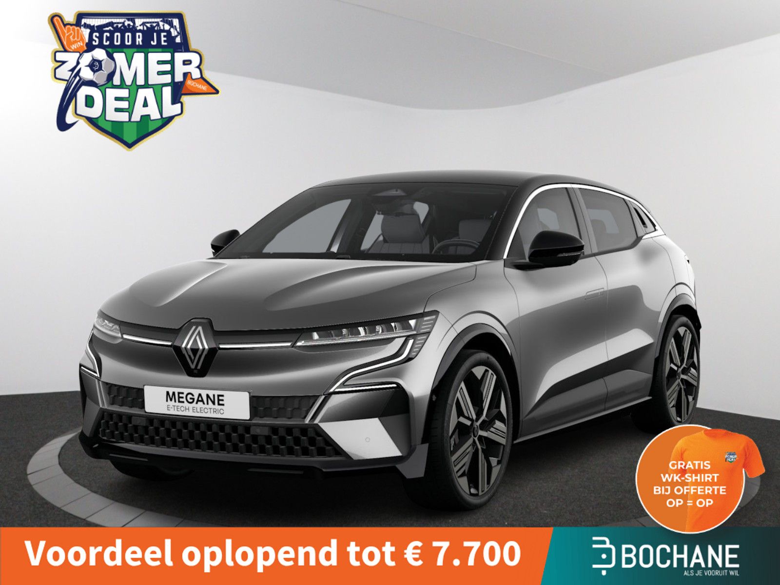 Renault MeganeE-Tech – vooraanzicht