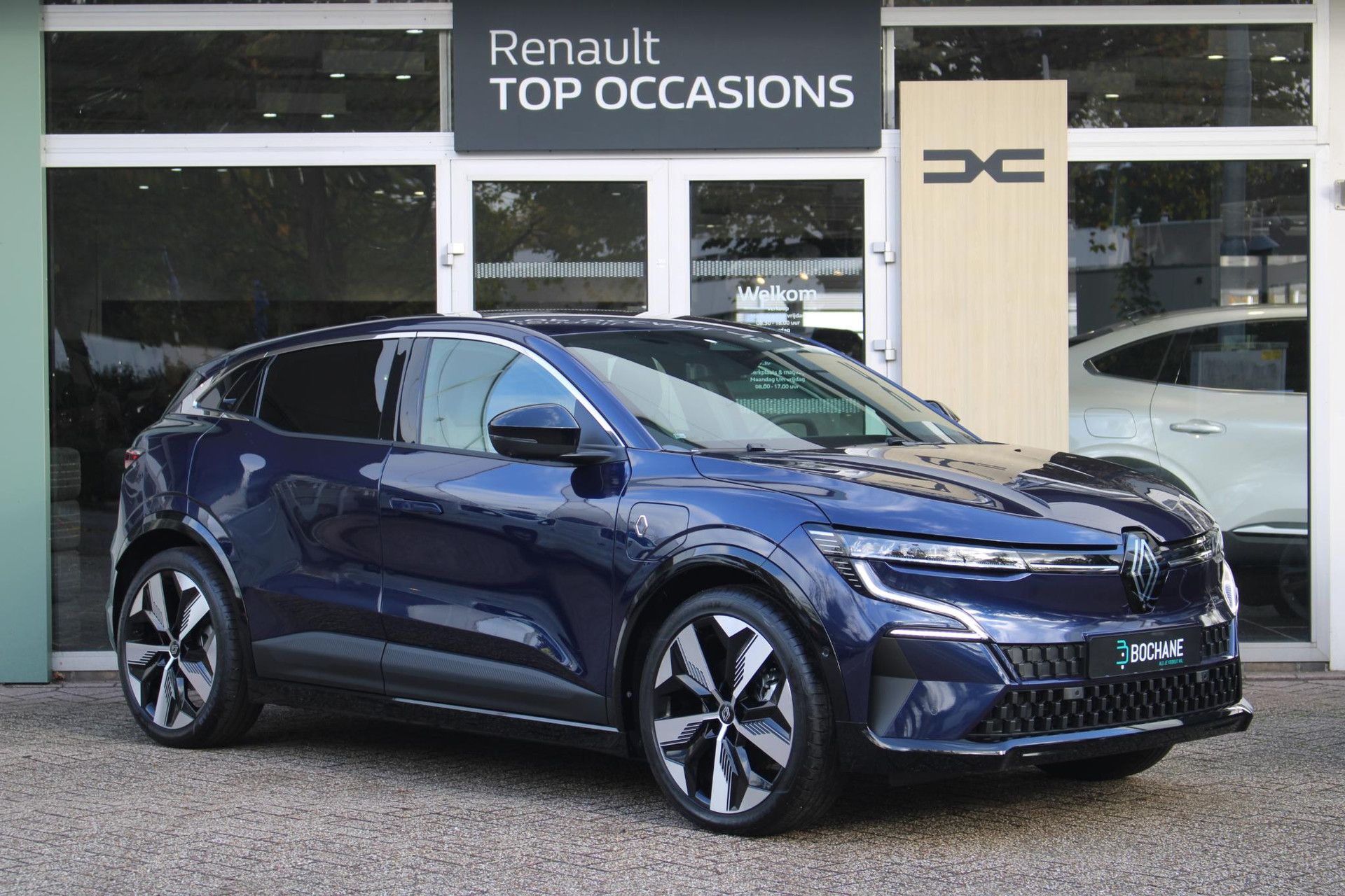 Renault MeganeE-Tech met kenteken JGV-14-R – dashboard