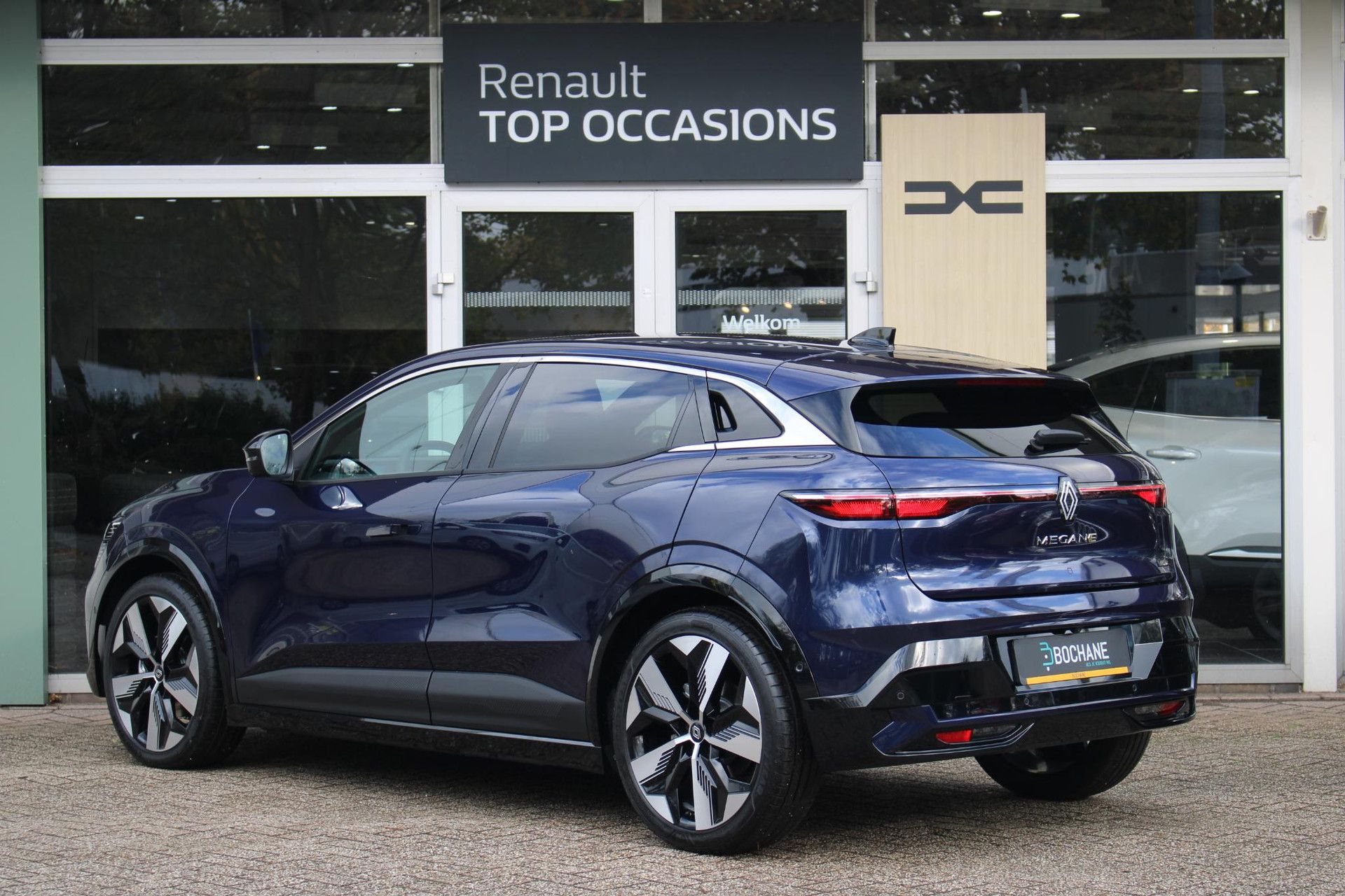Renault MeganeE-Tech met kenteken JGV-14-R – detailfoto