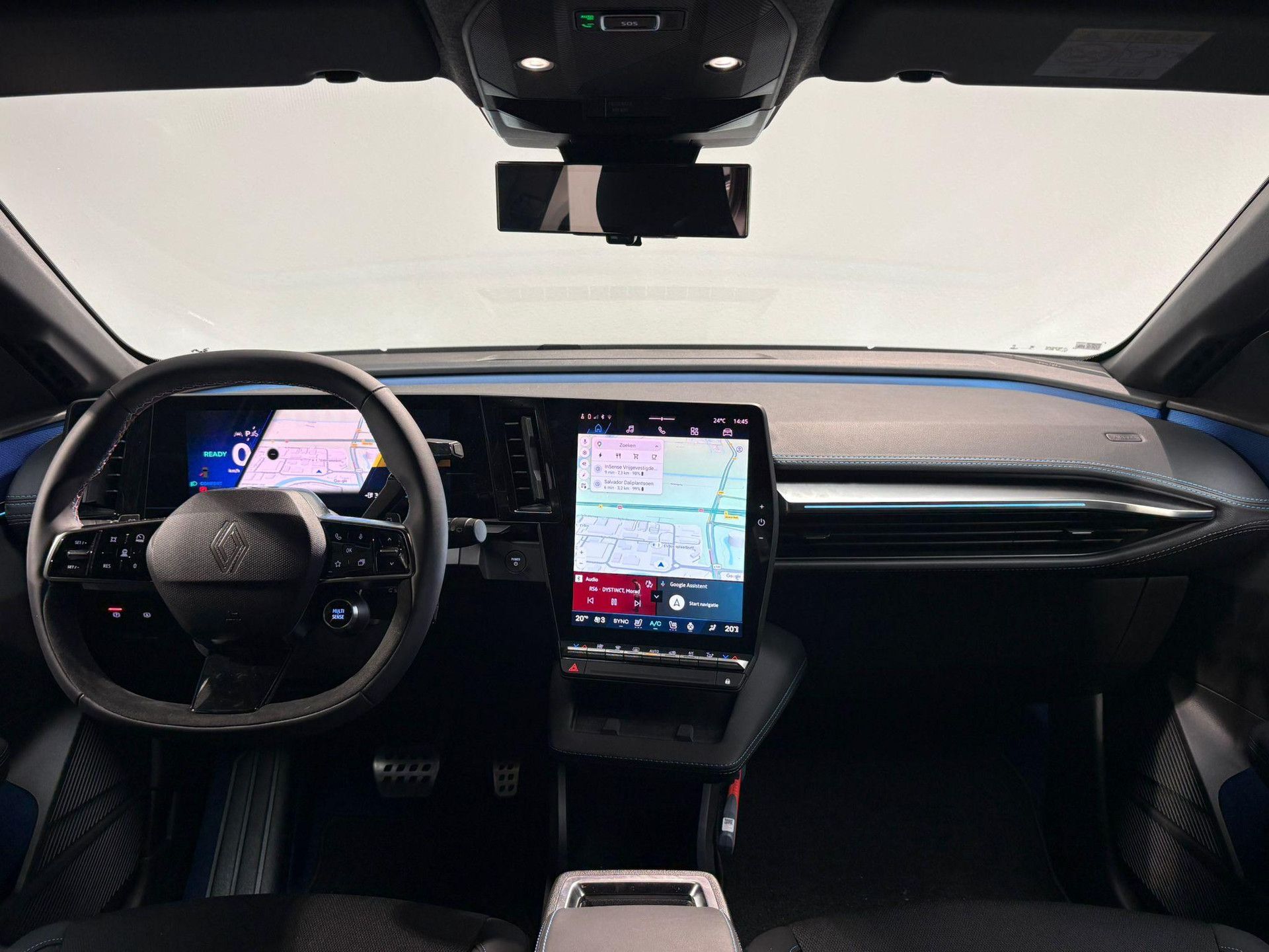 Renault MeganeE-Tech met kenteken KFB-26-X – interieur