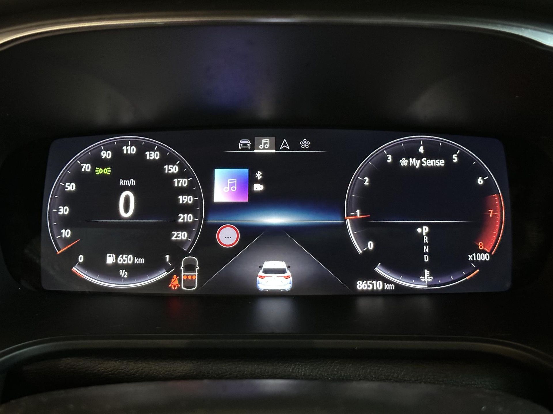 Renault MéganeEstate met kenteken T-224-HB – dashboard