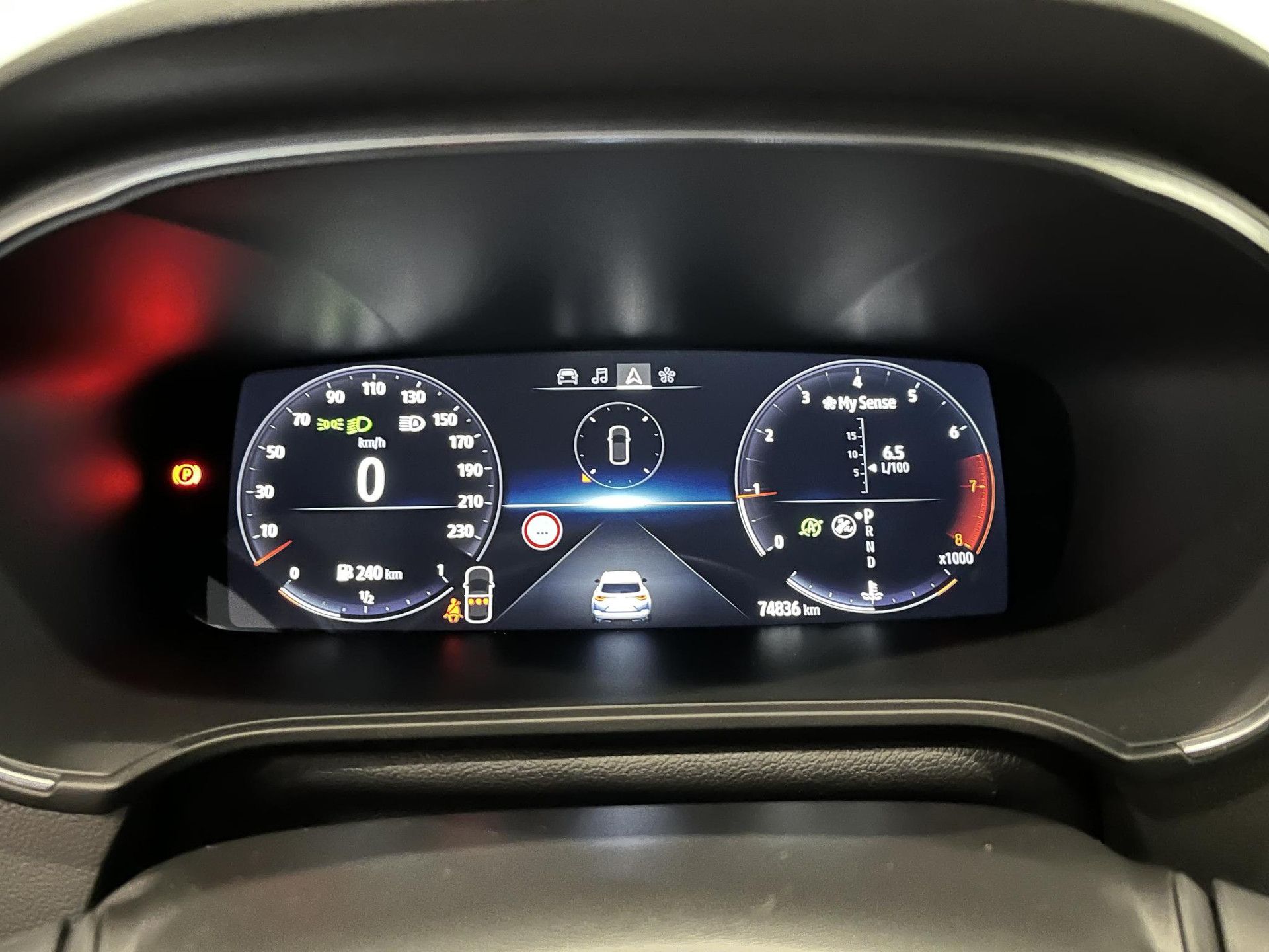 Renault MéganeEstate met kenteken T-403-HL – dashboard