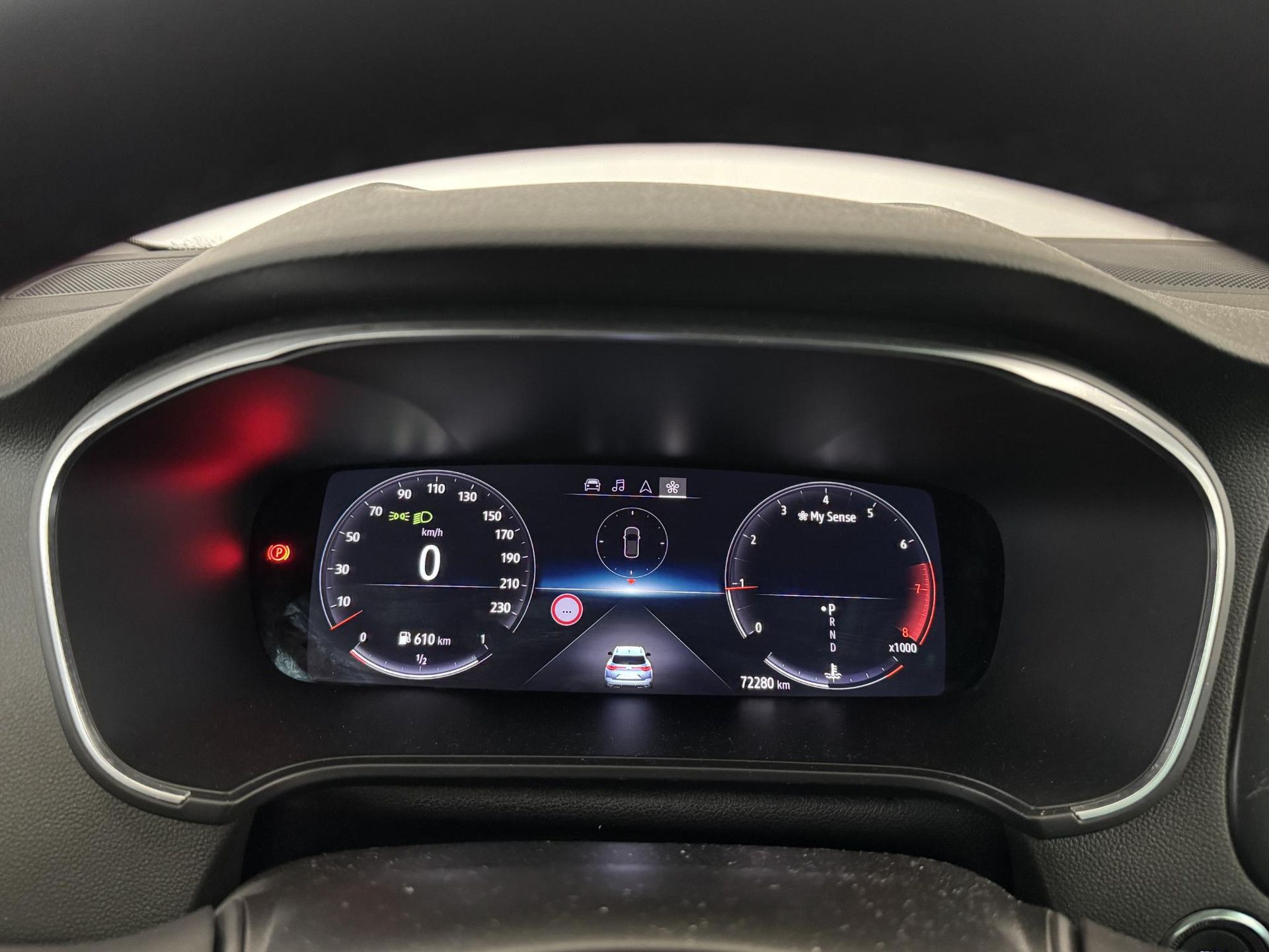 Renault MéganeEstate met kenteken T-838-RG – dashboard