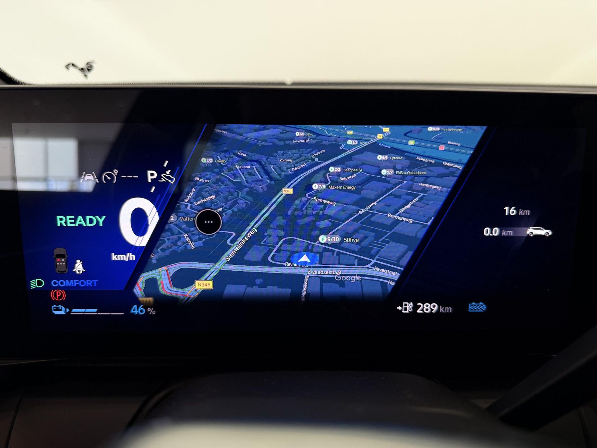 Renault Scénic – dashboard