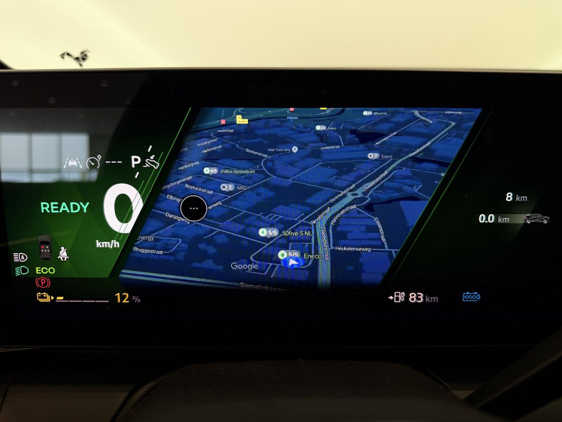 Renault Scénic – dashboard